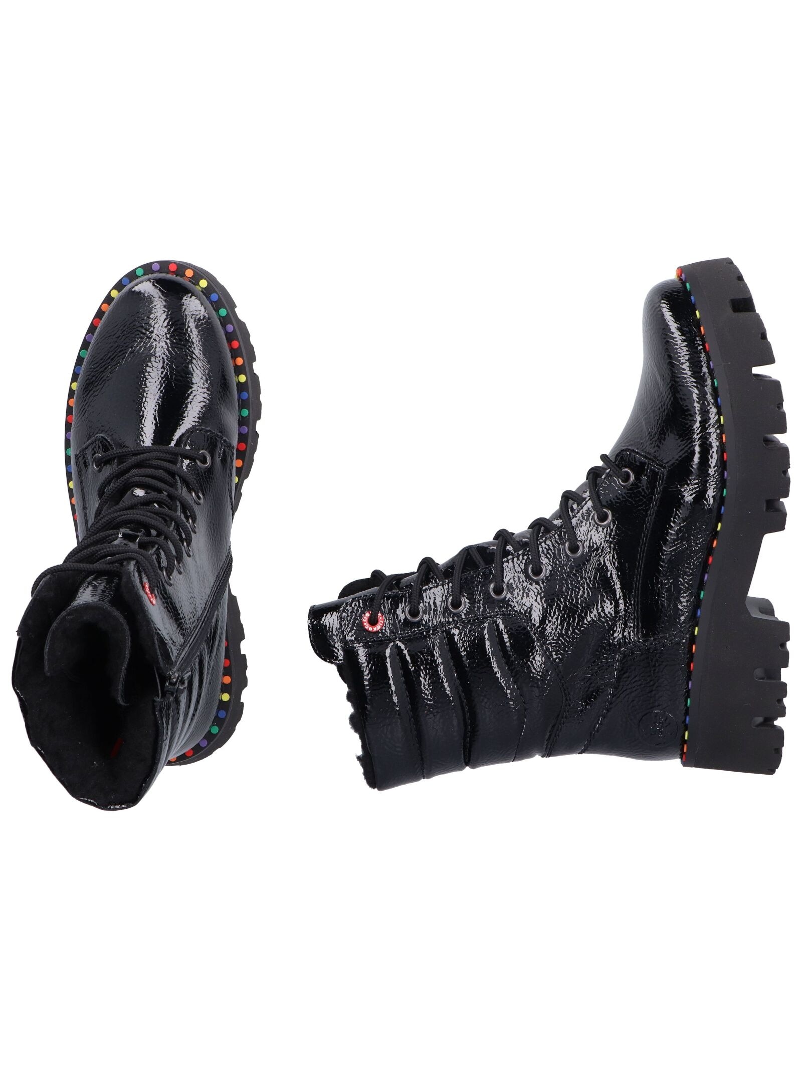 Rieker Schnürstiefelette »Rieker Stiefelette Lederimitat«