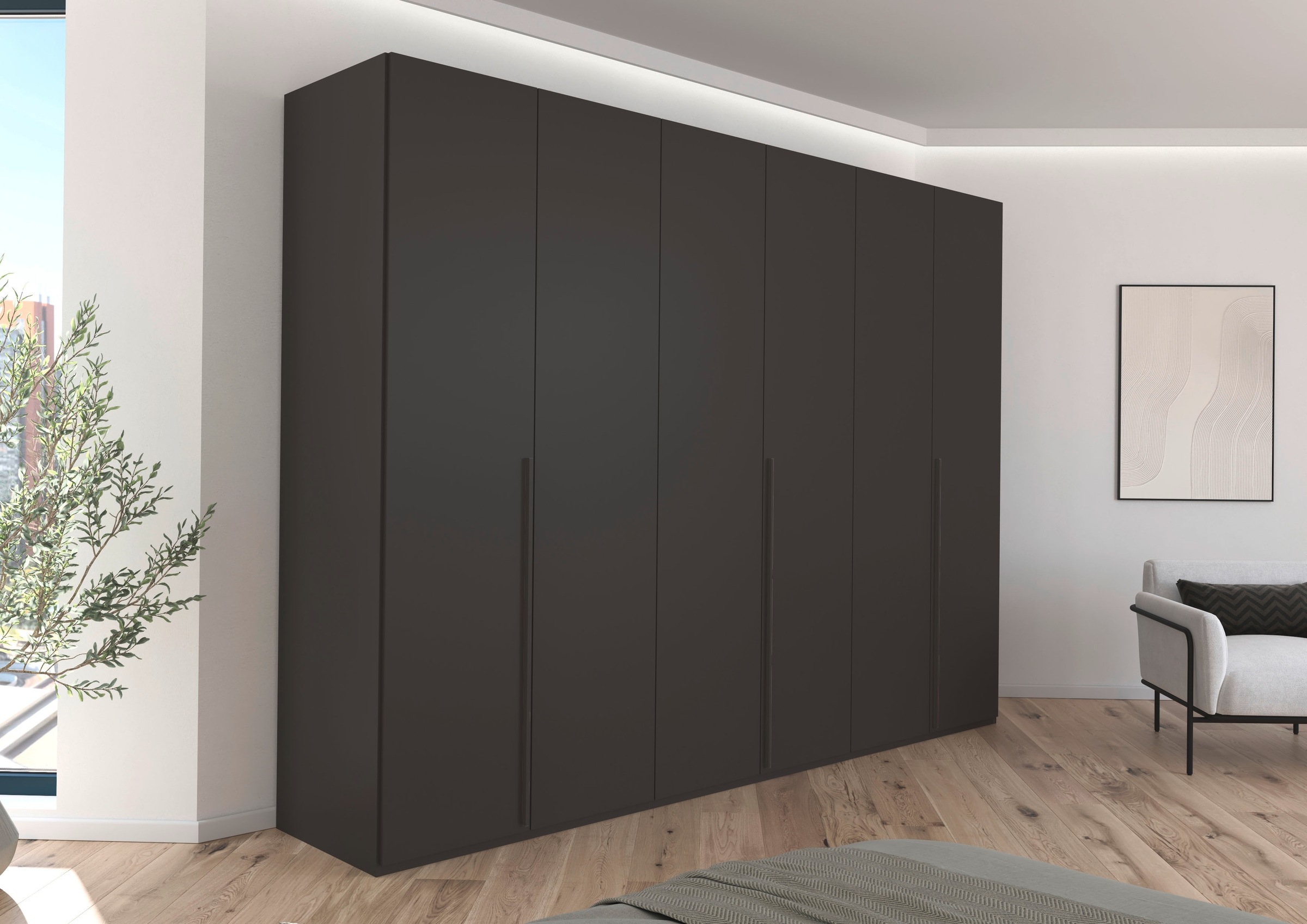 Thumbnail - rauch Drehtürenschrank "Kleiderschrank Schrank Garderobe Wäscheschrank BESTSELLER MONTCLAR" 3 Ausstattungen BASIC/CLASSI...