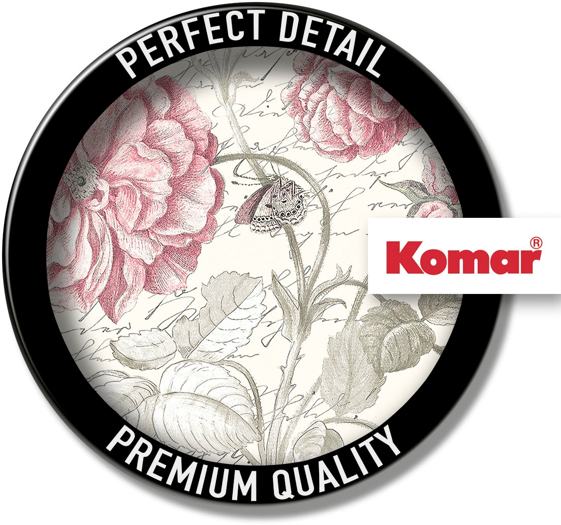 Komar Bild »Poème Rose«, Natur, (1 St.), Wandbild zur Dekoration - ohne Rahmen