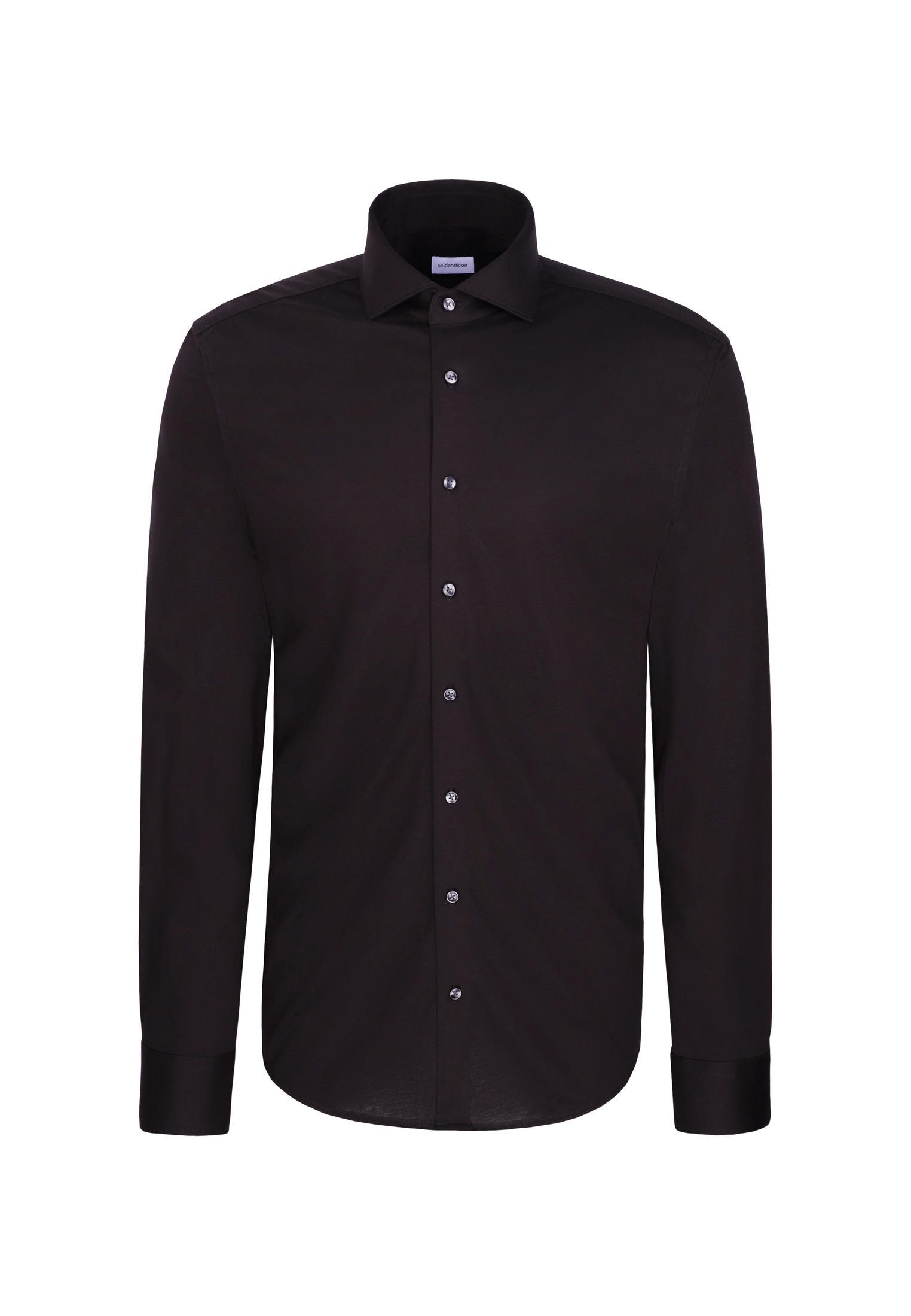 seidensticker Businesshemd »Schwarze Rose« Slim 1/1 Extra lang Kentkragen Uni