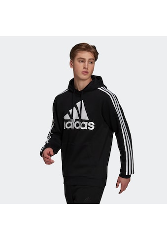 adidas Sportswear Sweatshirt »ESSENTIALS FLEECE 3STREIFEN LOGO HOODIE« kaufen