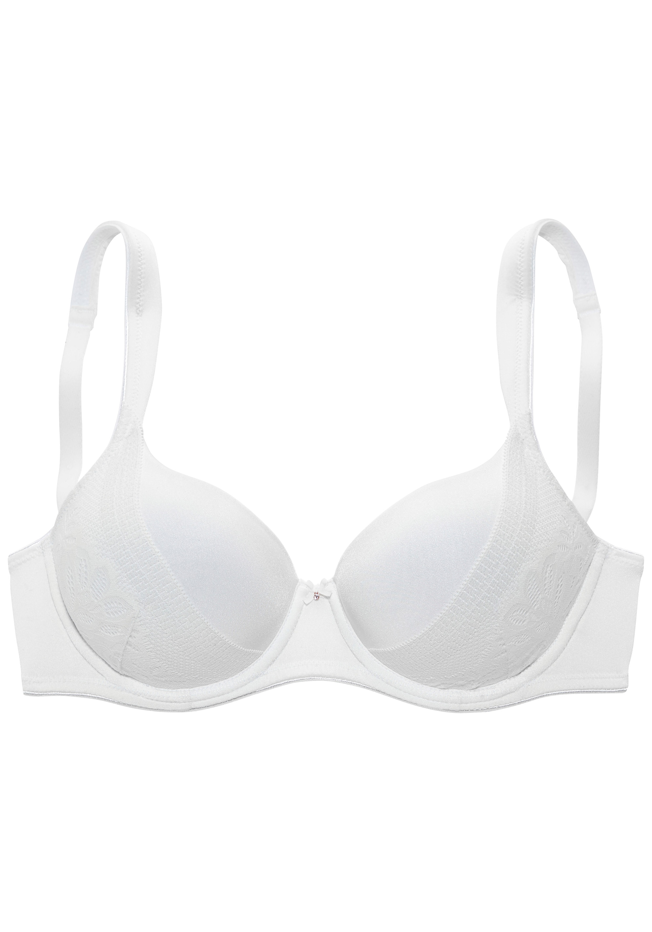 s.Oliver Schalen-BH mit breiten, leicht wattierten Trägern, Dessous