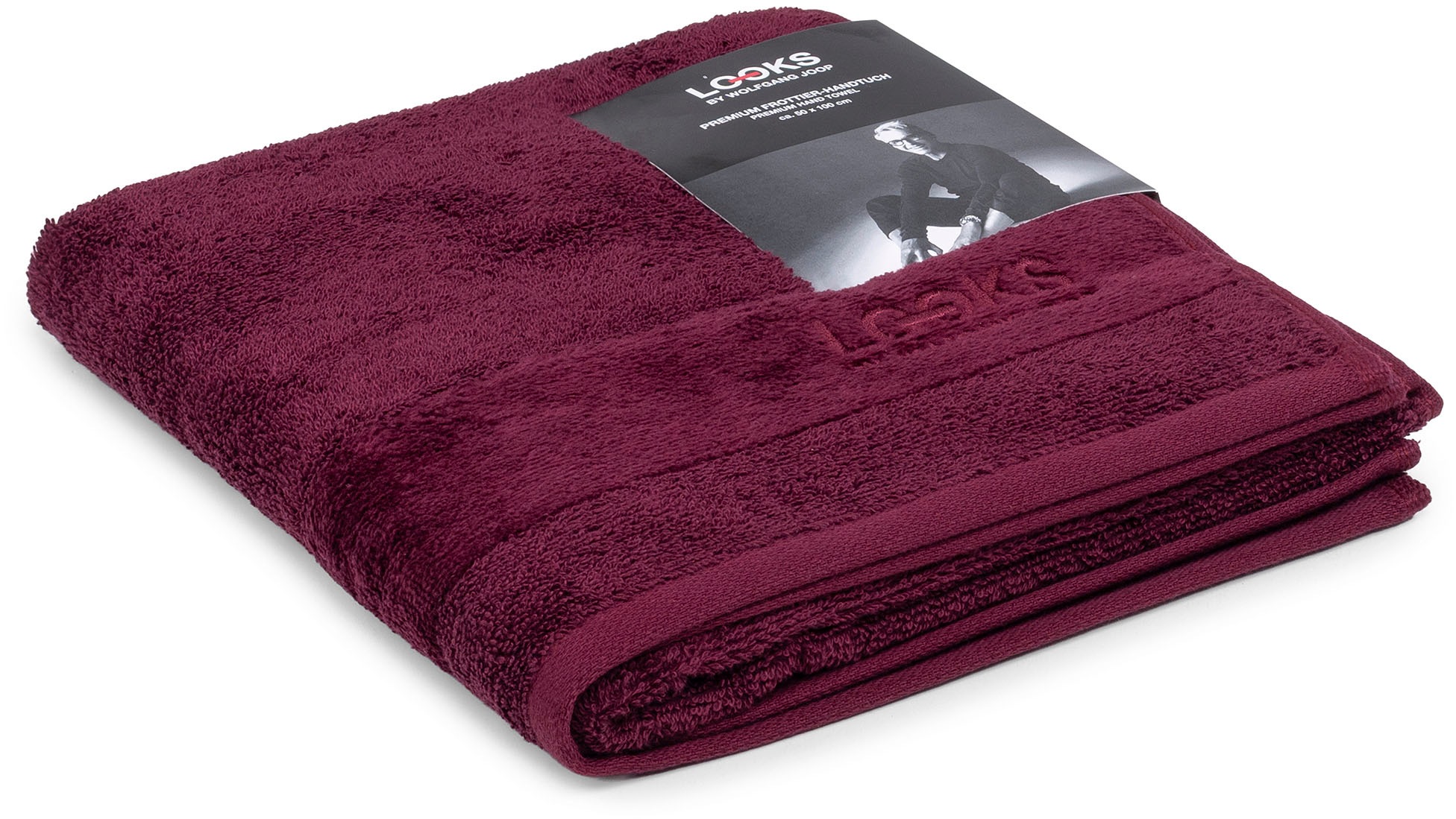 LOOKS by Wolfgang Joop Handtuch "LOOKS" mit Logobestickung günstig online kaufen