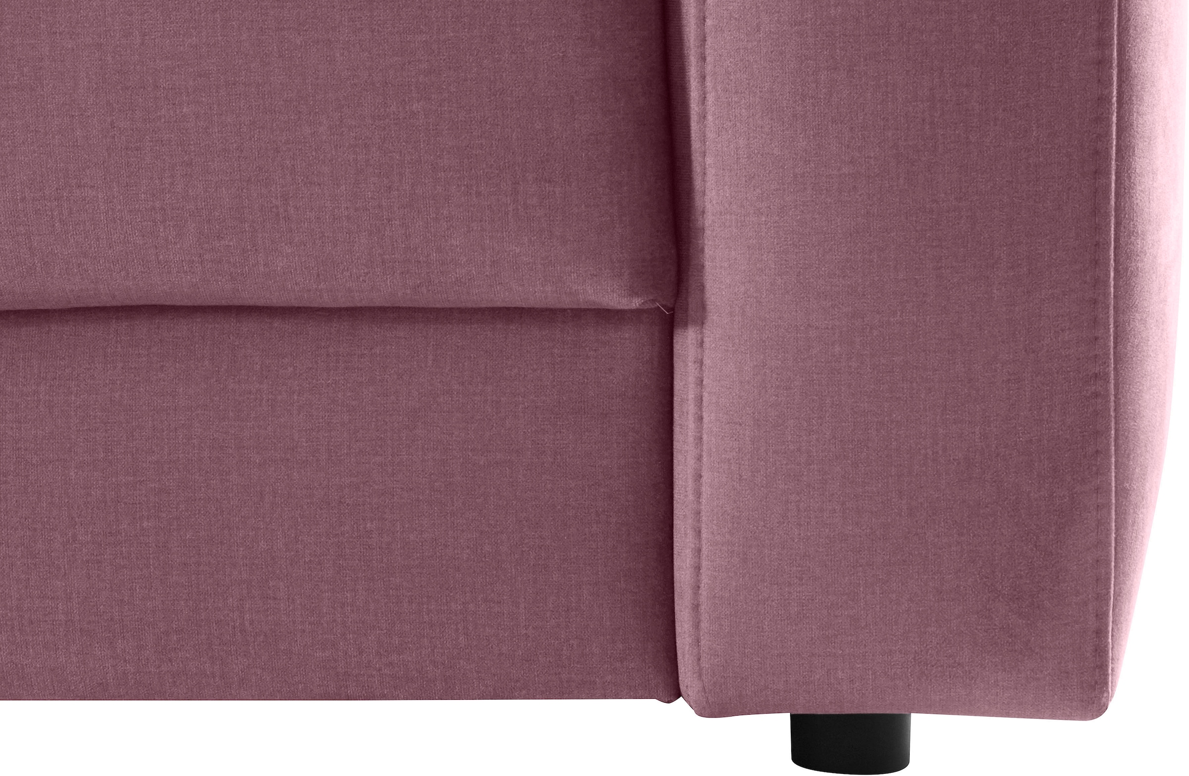 Places of Style Ecksofa »Bloomfield, L-Form«, extra tiefe Sitzfläche, wahlweise mit Sitztiefenverstellung