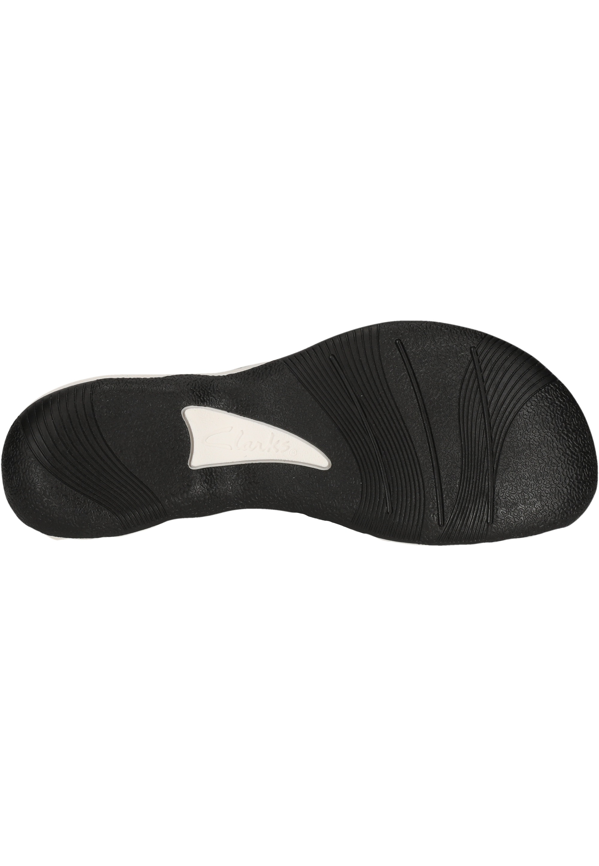 Clarks Zehentrenner »Brinkley Sea«  mit profilierter TPR-Laufsohle