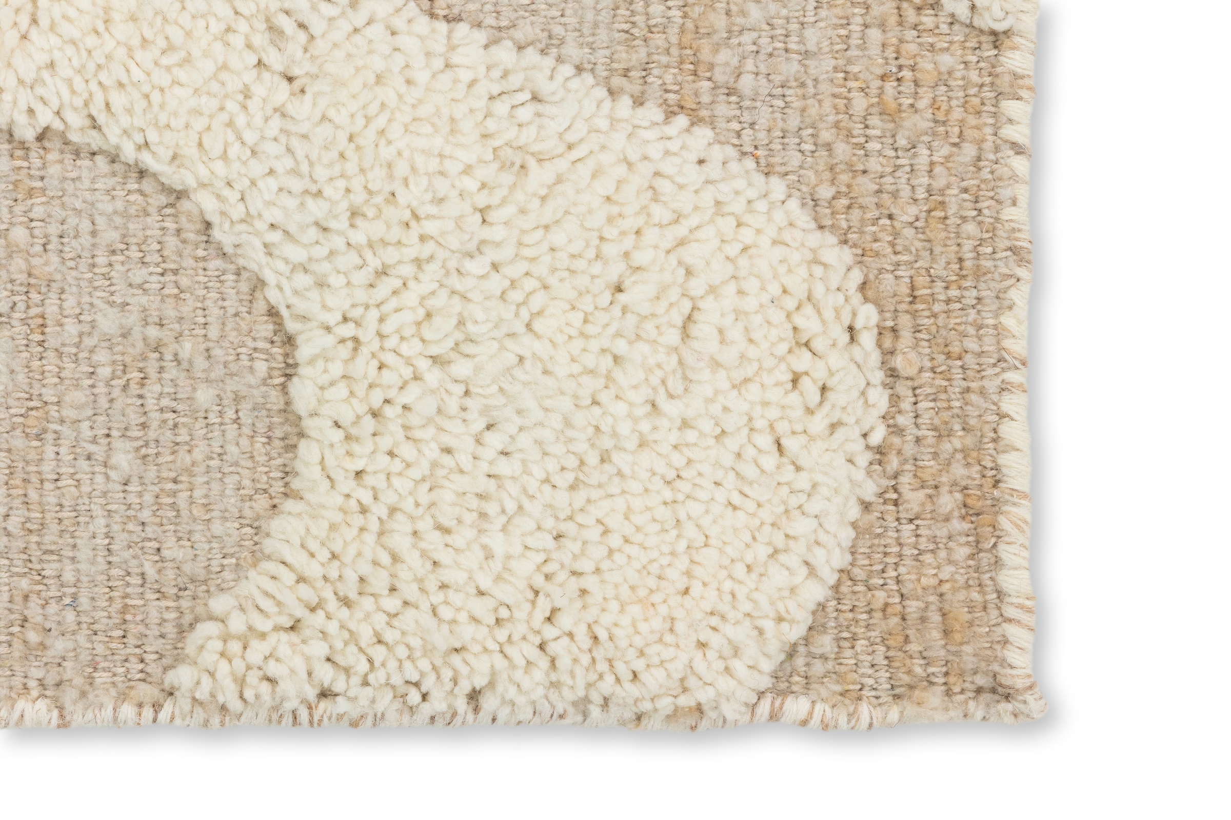 SCHÖNER WOHNEN-Kollektion Teppich »Milena« rechteckig 20 mm Höhe Linien, Punkte, Modern, Hoch Tief Struktur, weich, Wohnzimmer