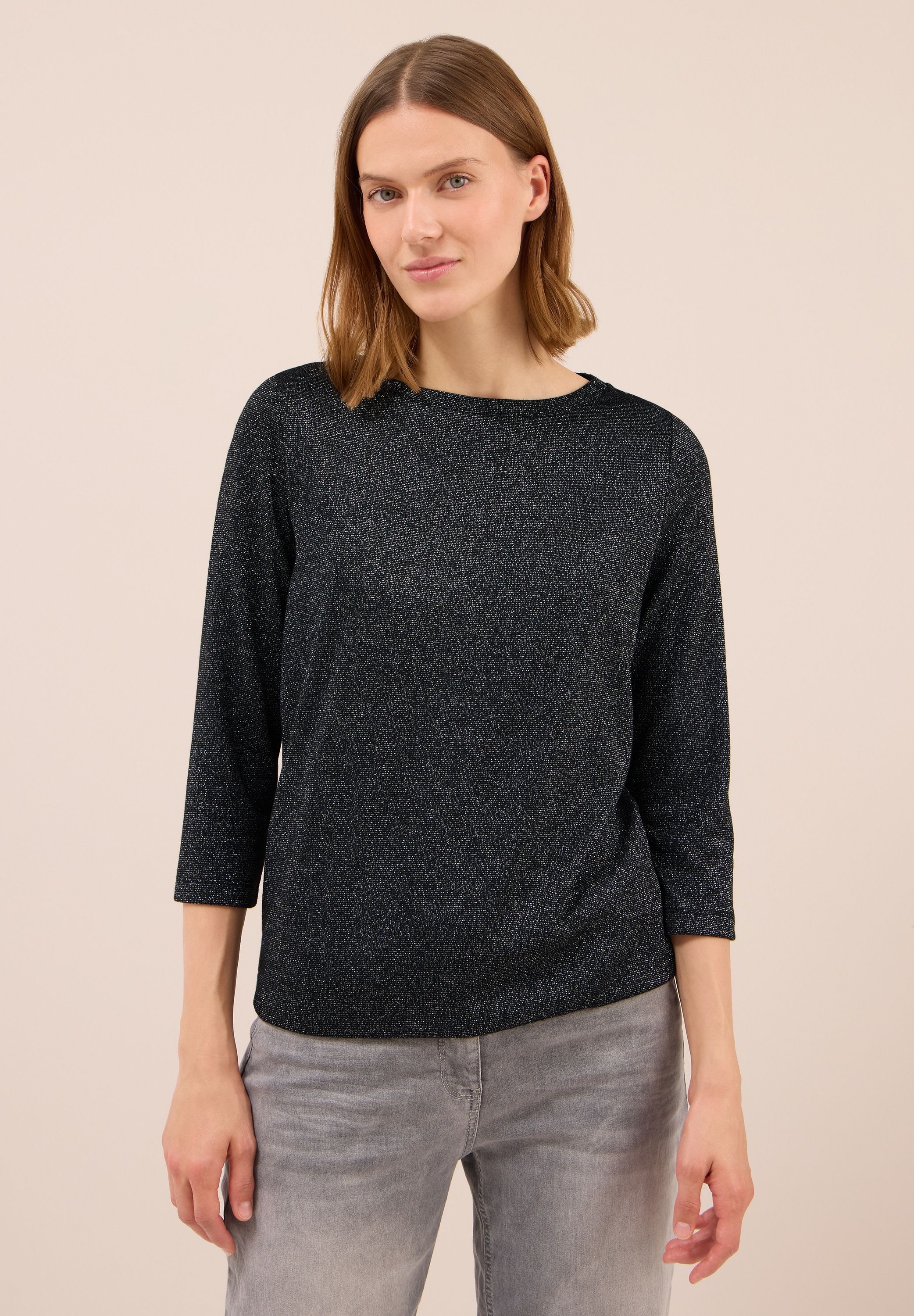 Cecil T-Shirt, mit Glitzer-Details günstig online kaufen
