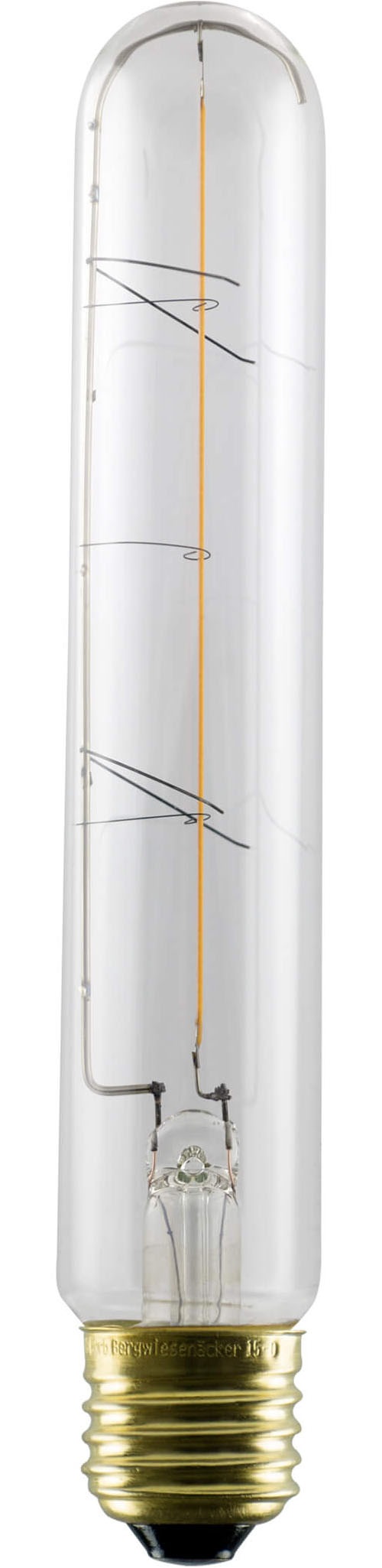 SEGULA LED-Filament "LED Tube klar, E27", L:20cm Ø:3,2cm, transparent, Leuchtmittel