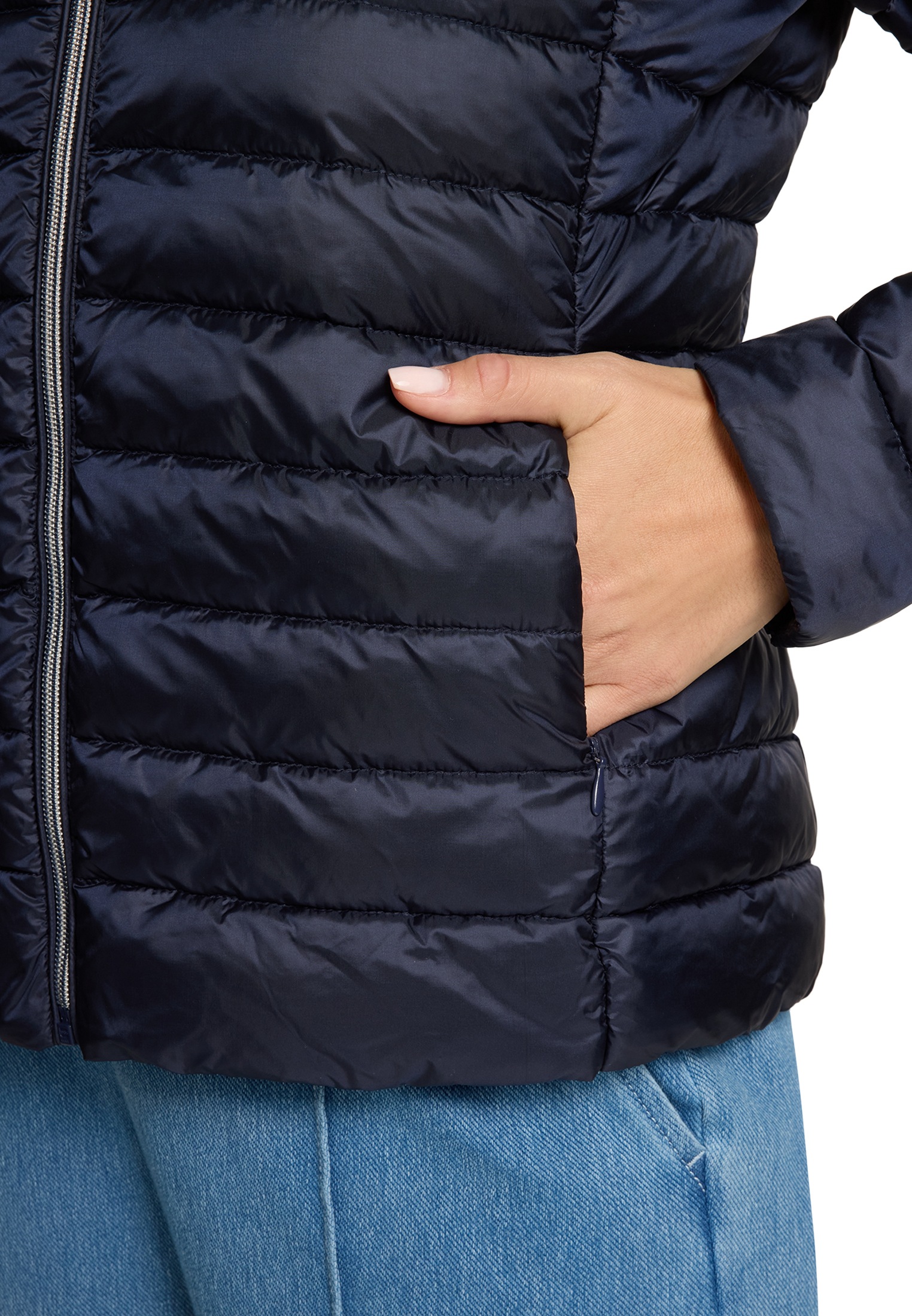 Zero Steppjacke »Damen mit Stehkragen«