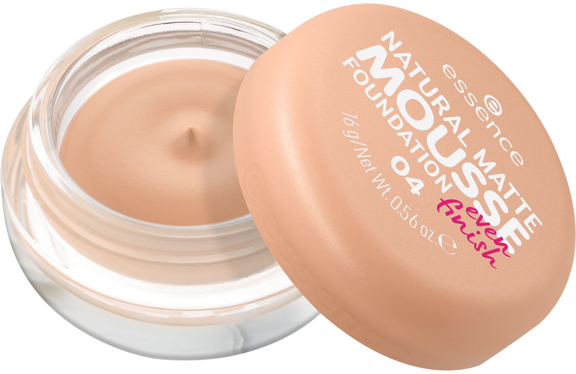 Essence Foundation »NATURAL MATTE MOUSSE FOUNDATION«, mit Clean-Beauty-Textur