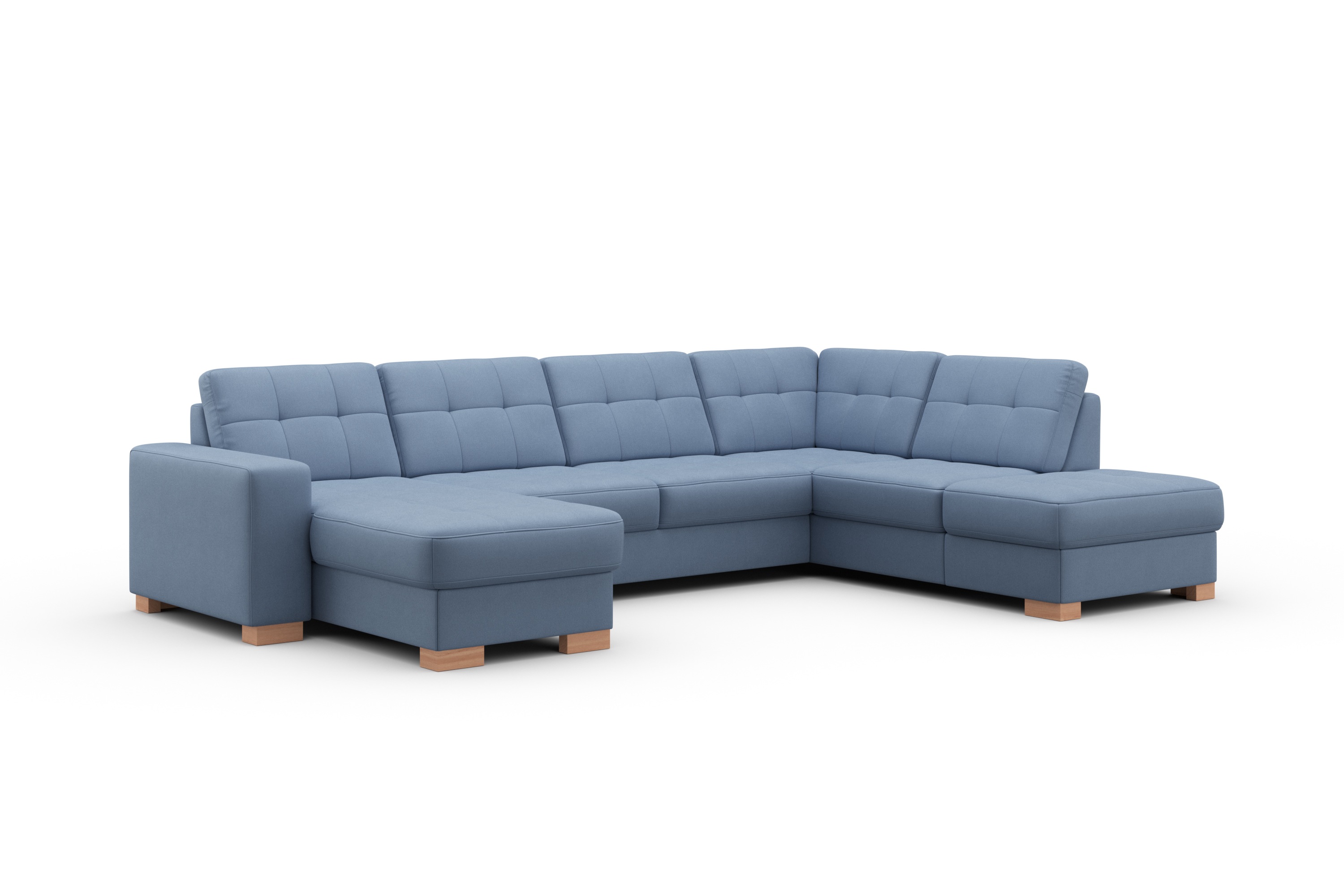 Thumbnail - sit&more Wohnlandschaft "Quincy U-Form" wahlweise mit Bettfunktion und Bettkasten