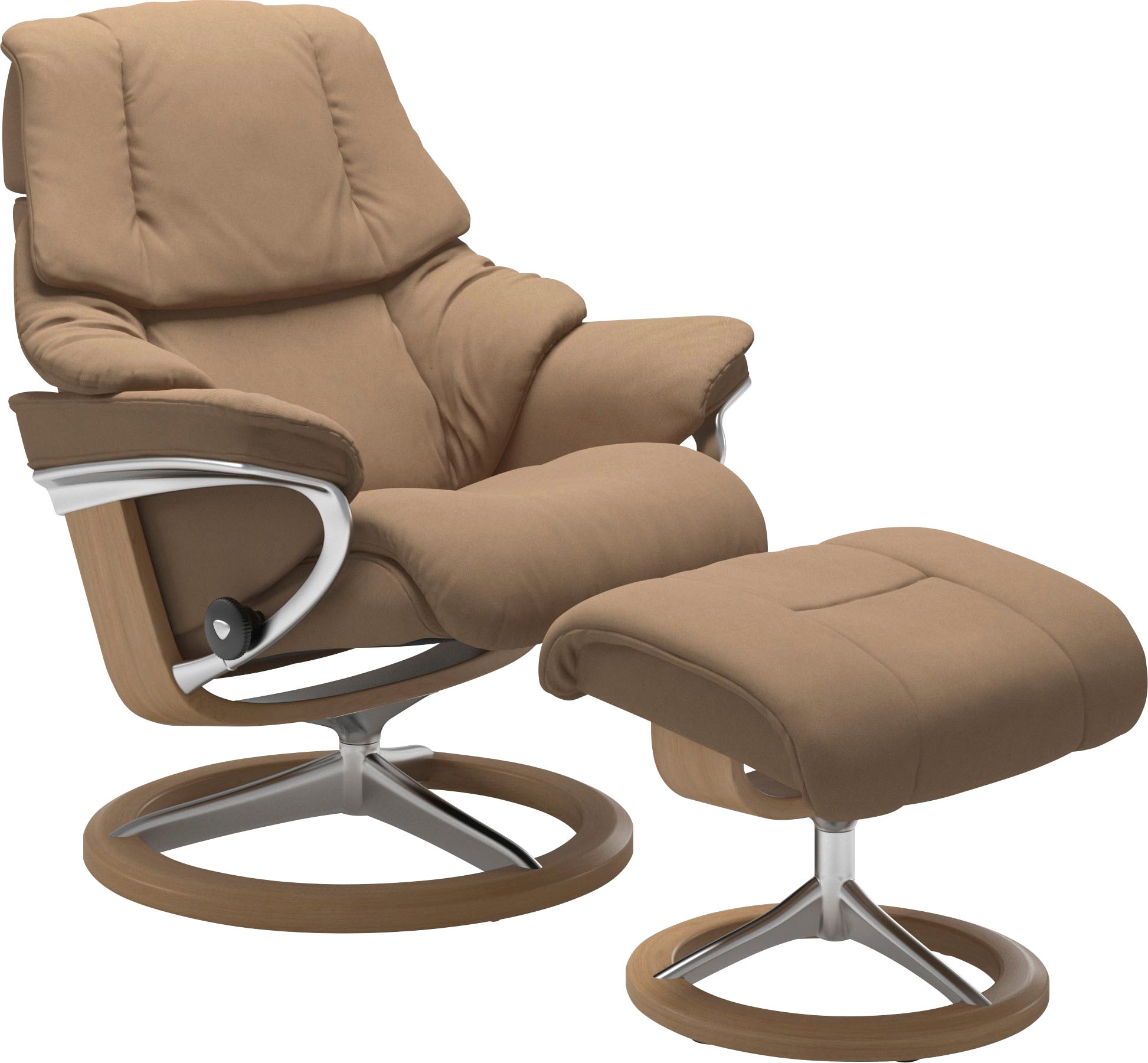 Stressless Fußhocker "Reno", mit Signature Base, Gestell Eiche