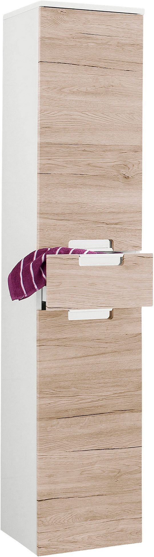 Schildmeyer Hochschrank "Mars, Hochschrank, melaminharzbeschichtet,Made in Germany, B: 33 cm" Solide Verarbeitung - Dieses Produkt ist in Deutschland gefertigt