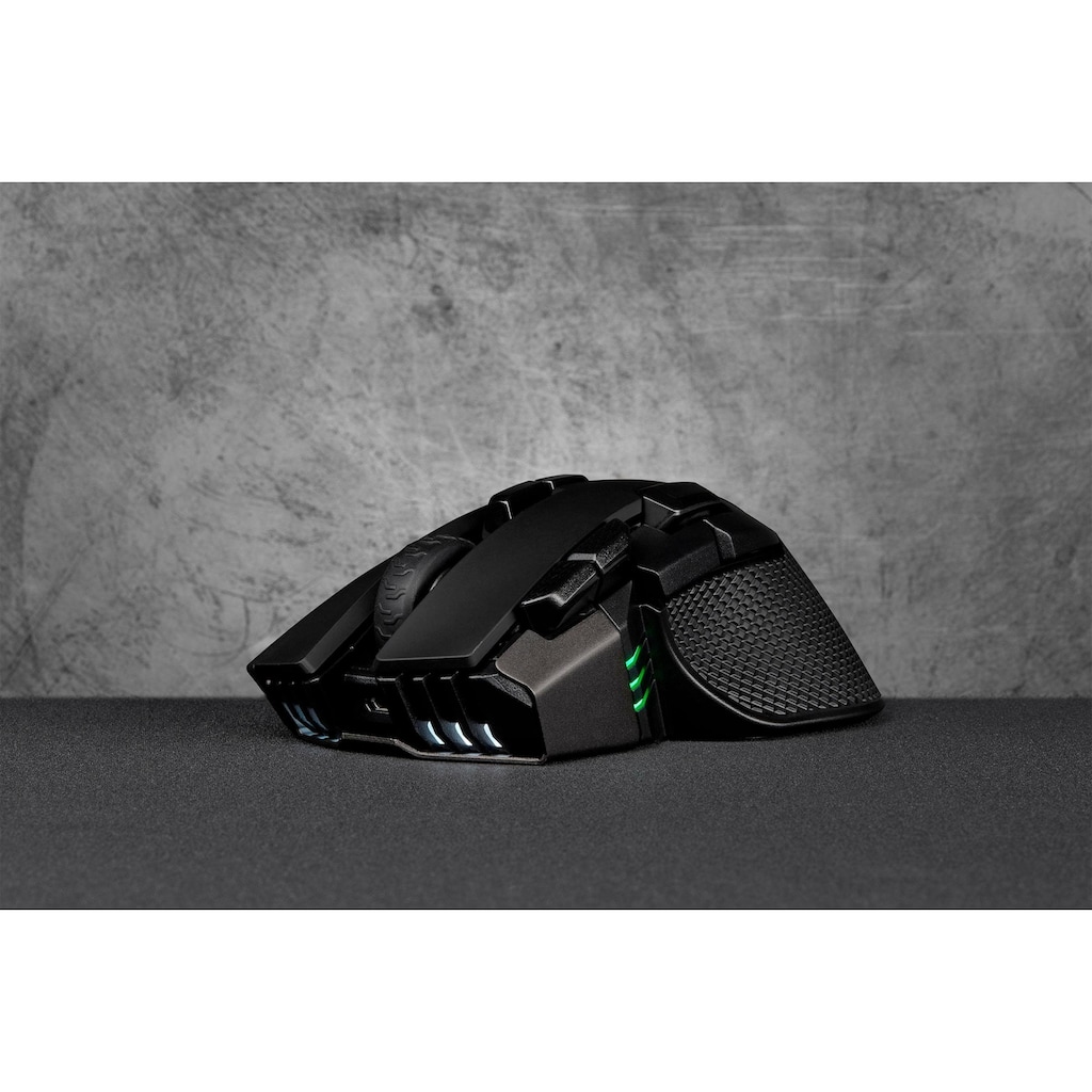 Corsair Gaming-Maus »IRONCLAW RGB WIRELESS Rechargeable«, Bluetooth-kabelgebunden, 1 MHz