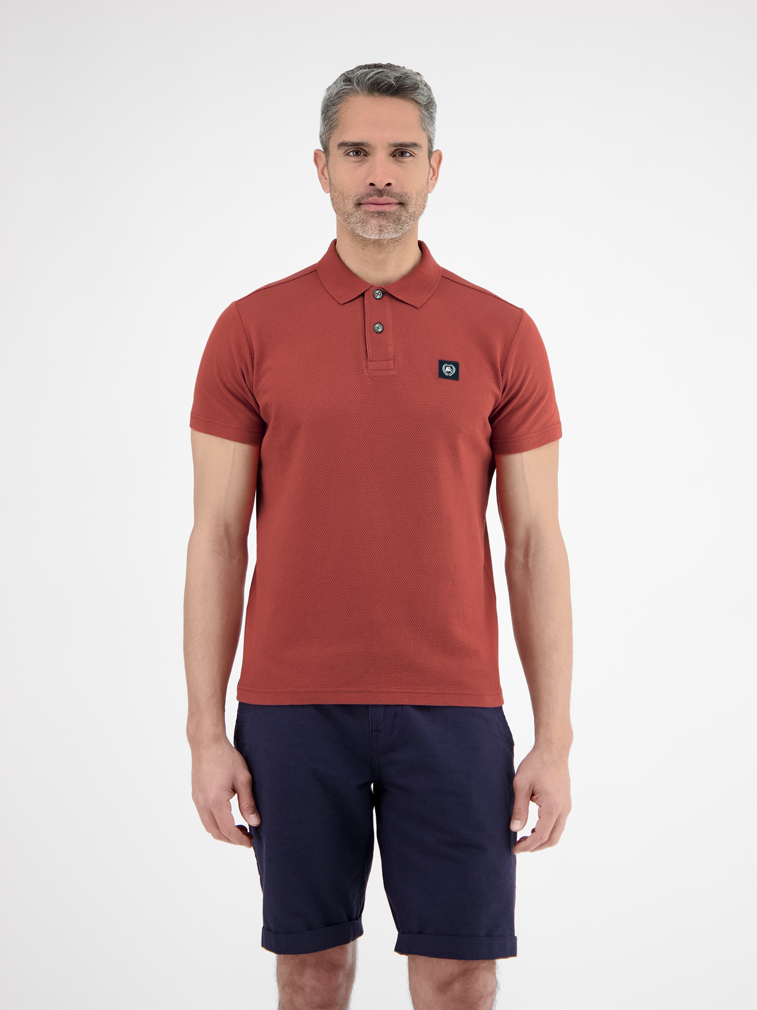 LERROS Poloshirt "Poloshirt in weicher Waffelpiquéqualität" günstig online kaufen