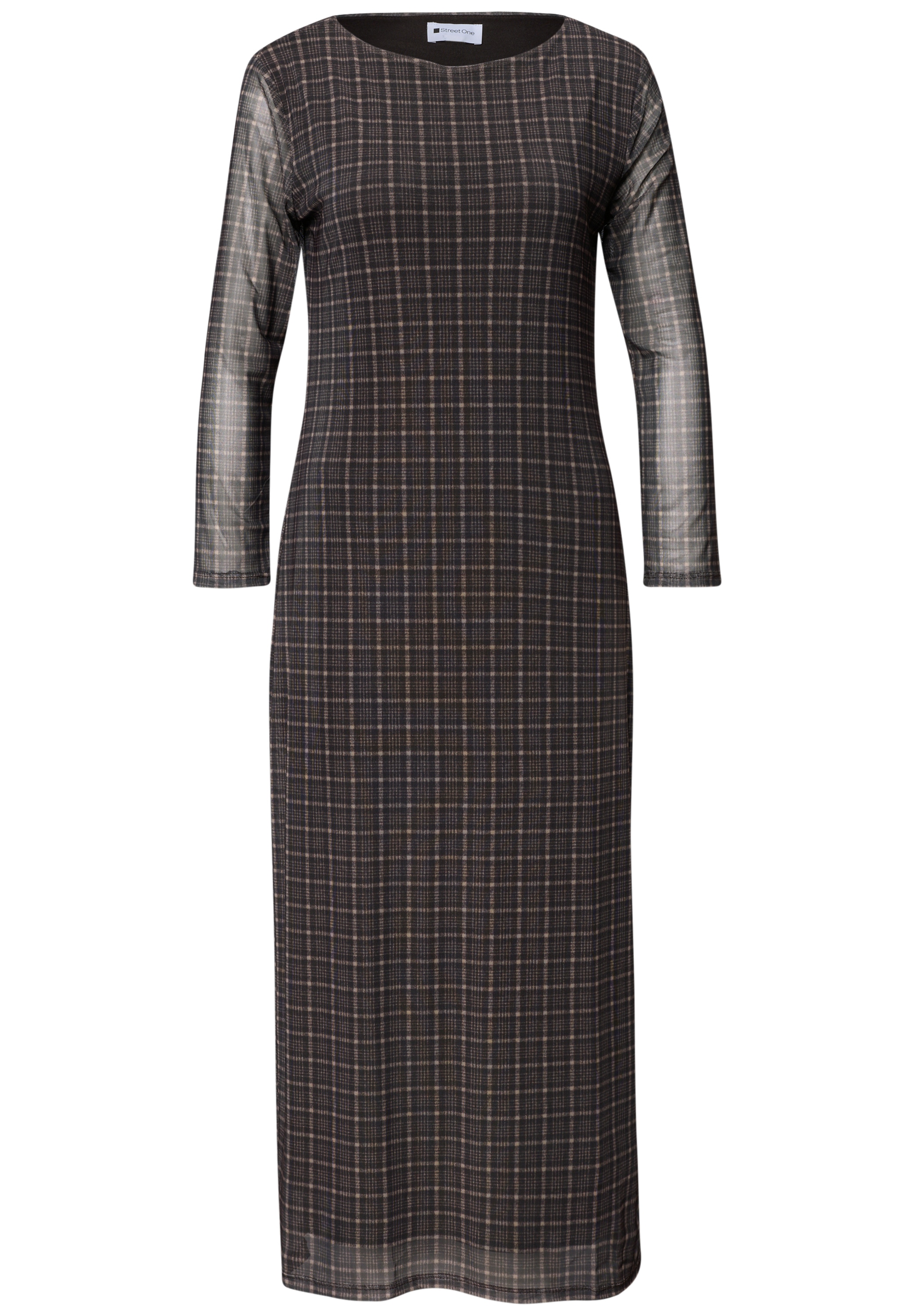 STREET ONE Midikleid Ohne Taschen aus Mesh