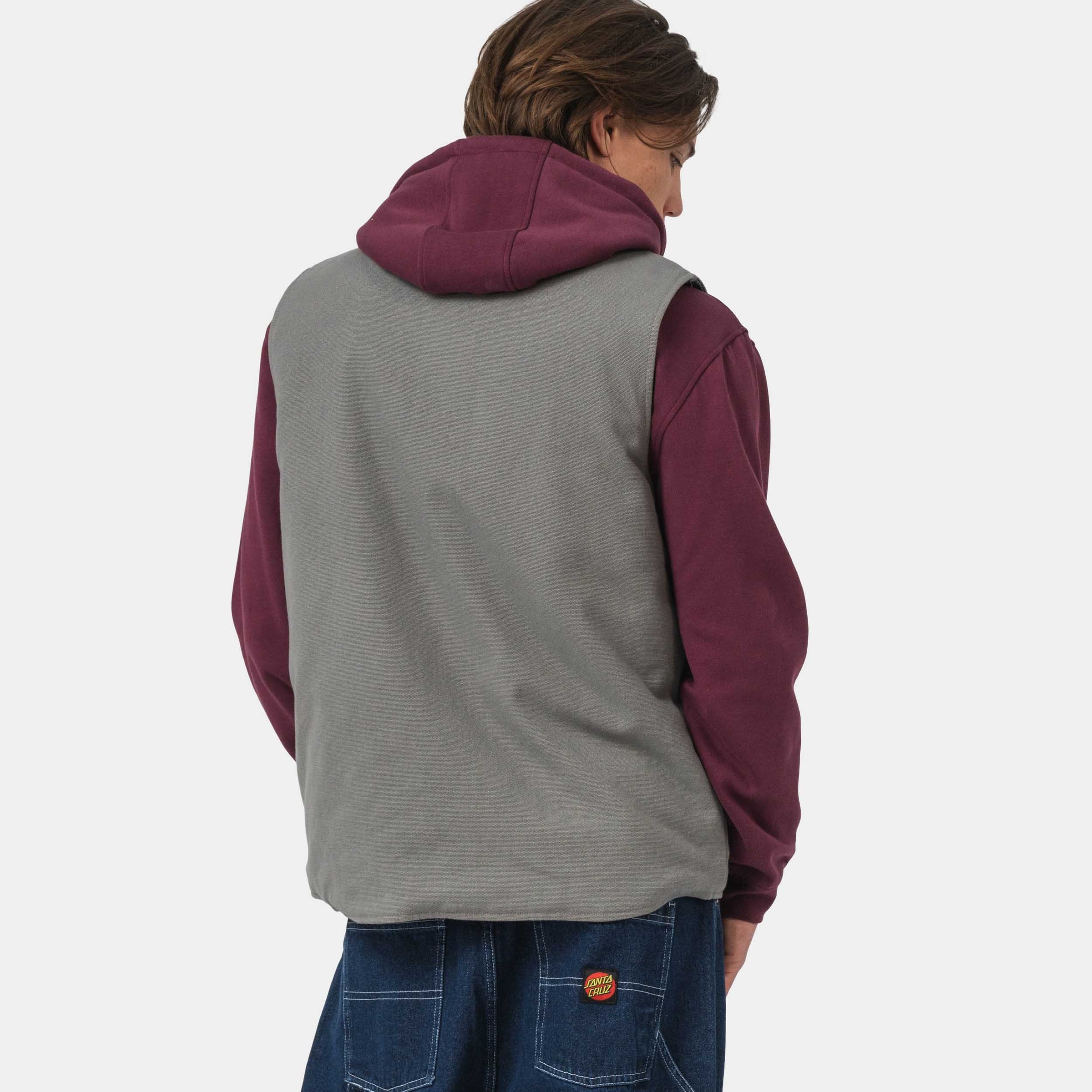 Santa Cruz Kurzweste "CLASSIC LABEL VEST" 1 Stk. aus Baumwolle, sportlicher günstig online kaufen