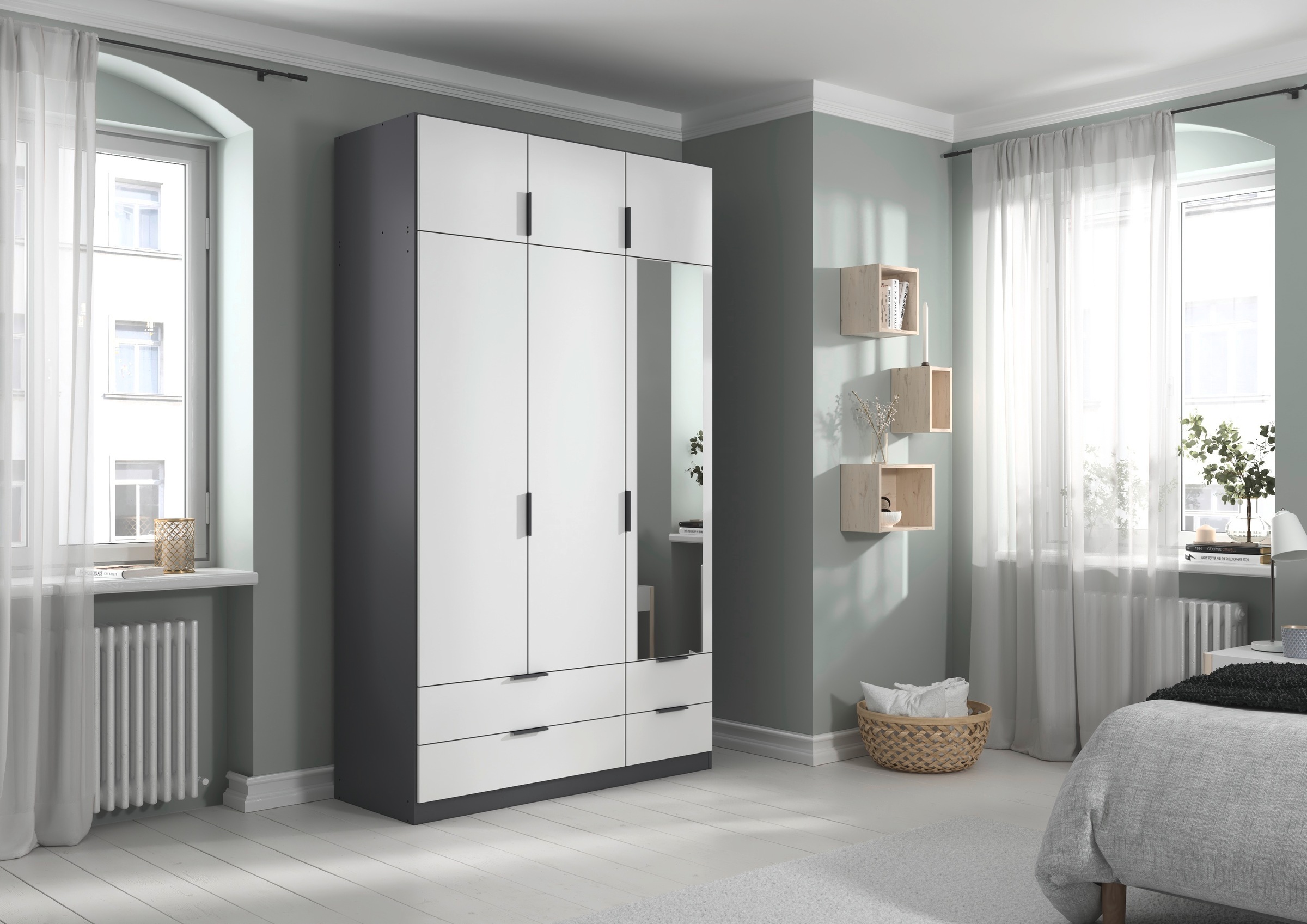 rauch Kleiderschrank "Drehtürenschrank Schrank Garderobe Ankleide Schlafzim günstig online kaufen