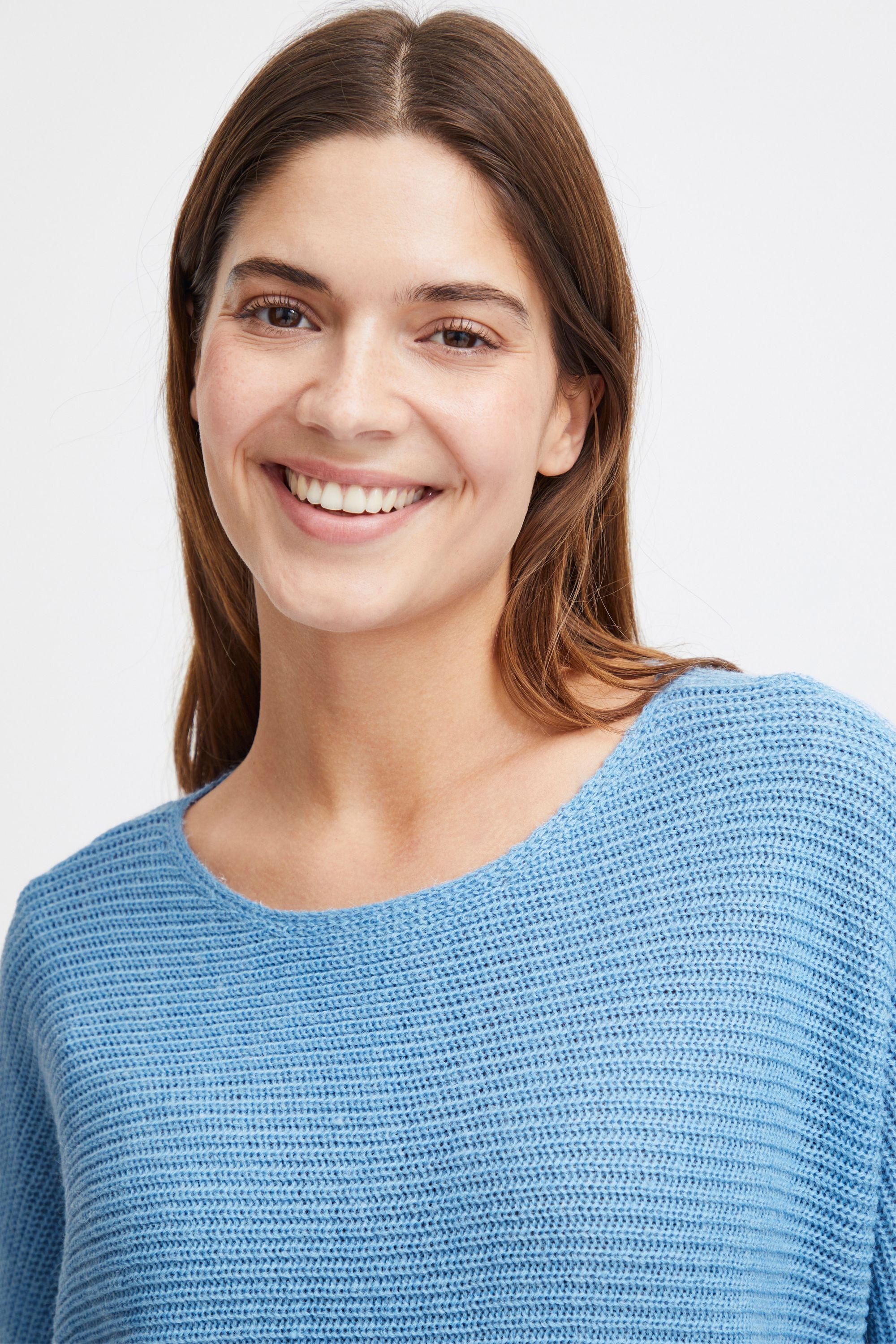 fransa Strickfleece-Pullover »Strickpullover FREretta«