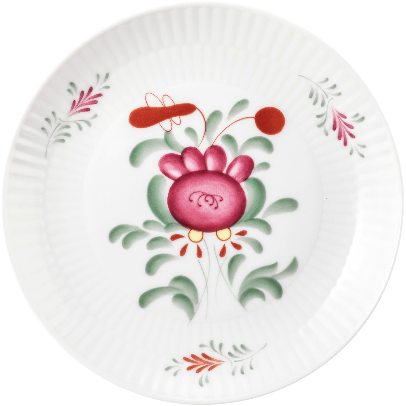 Seltmann Weiden Brotteller "Amina Ostfriesenrose" Teller, kleiner Teller, Kuchenteller mit Relief