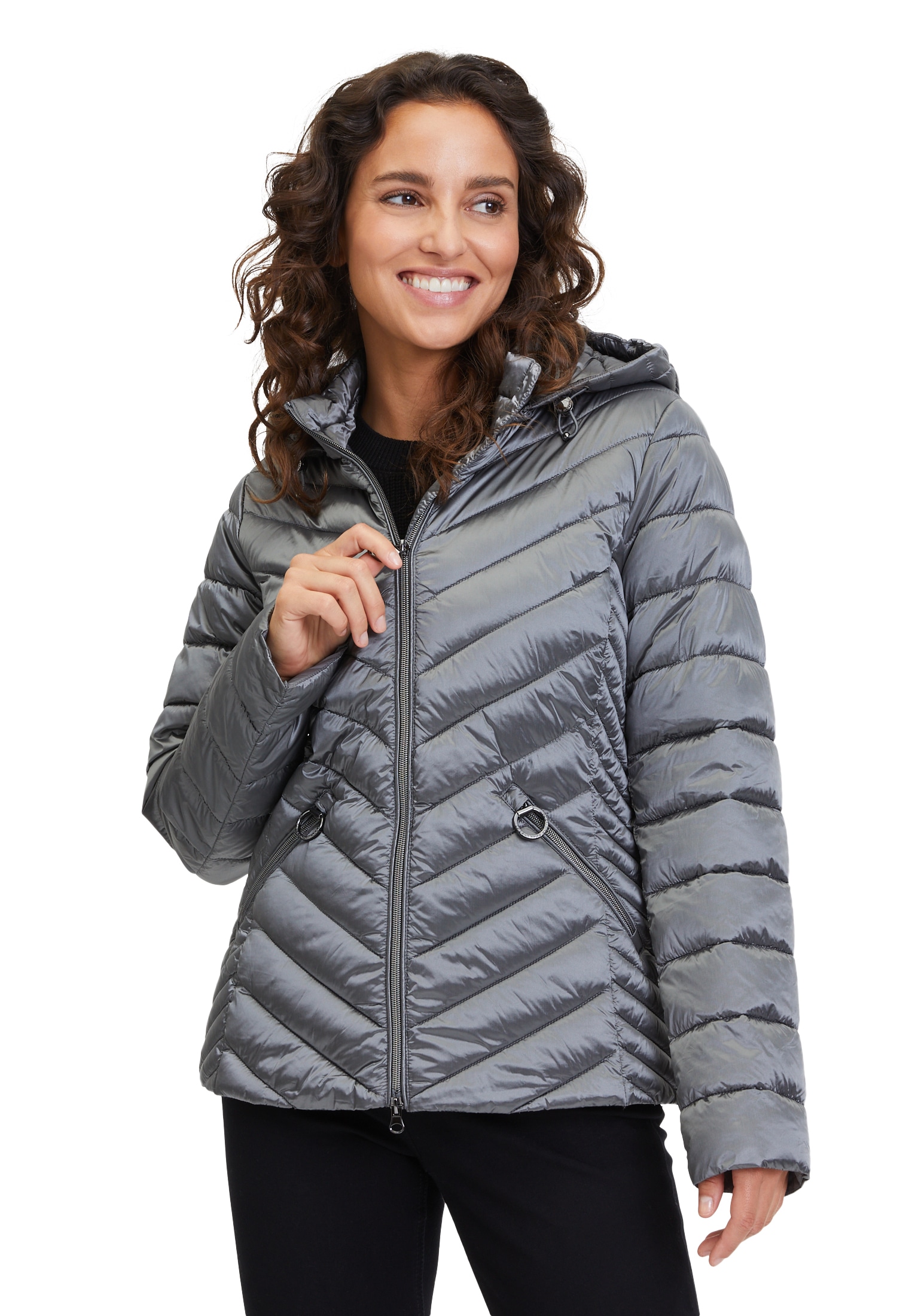 Betty Barclay Steppjacke "Betty Barclay Steppjacke mit abnehmbarer Kapuze", günstig online kaufen