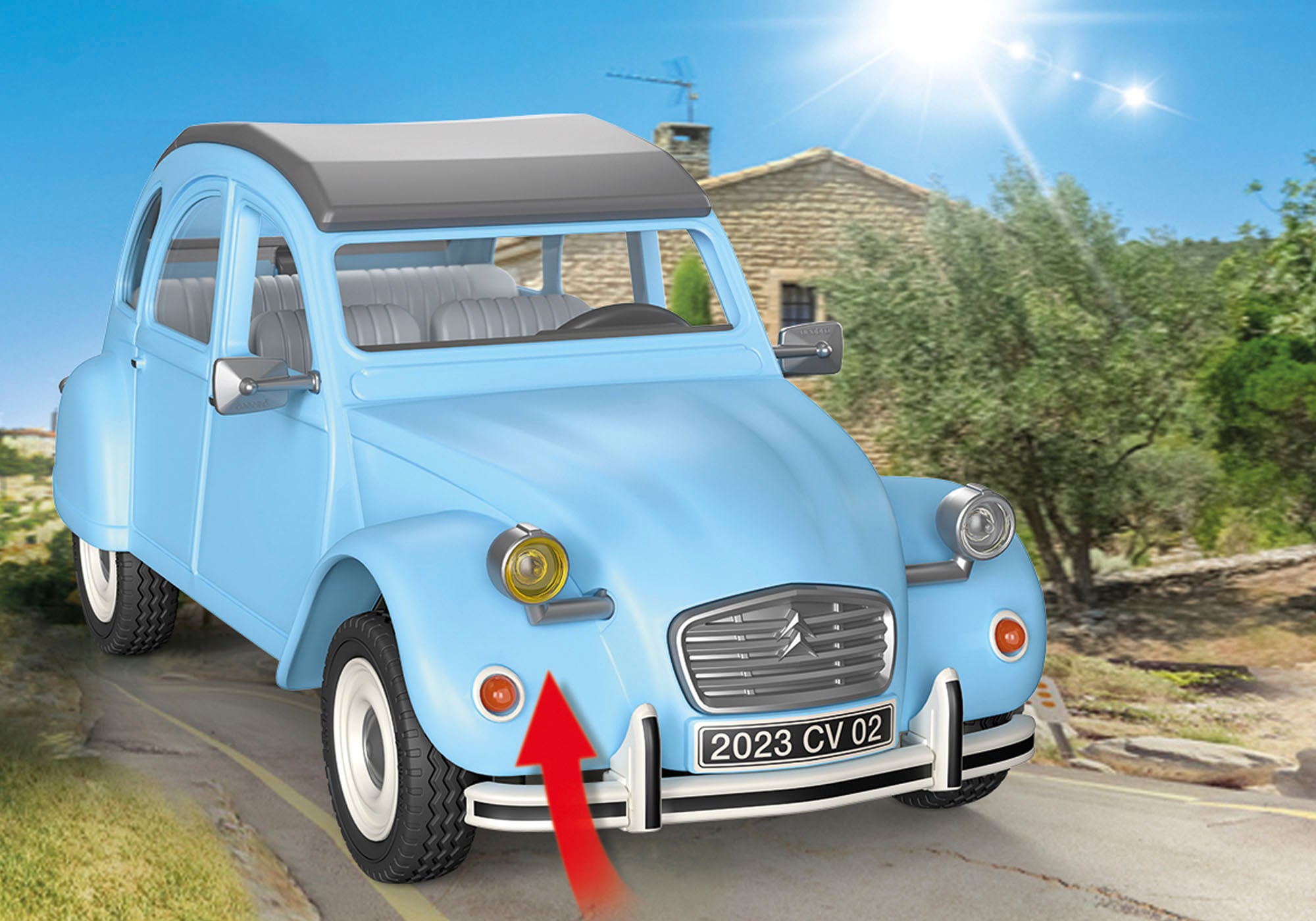 Playmobil® Konstruktions-Spielset »Citroën 2CV (70640)«, (57 St.)
