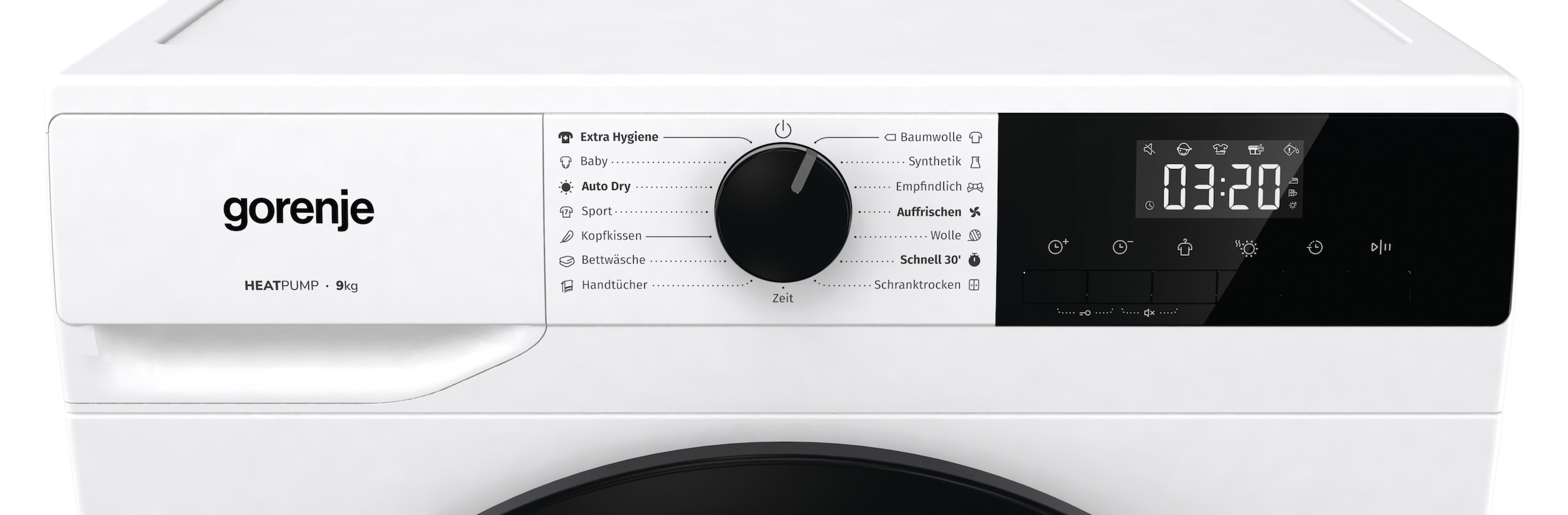 GORENJE Wärmepumpentrockner »DHNE 93/DE«, 9 kg, TwinAir - für gleichmäßiges Trocknen