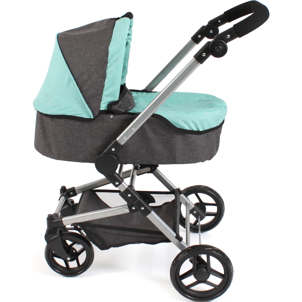 CHIC2000 Kombi-Puppenwagen »Fides 3in1, Melange Mint«