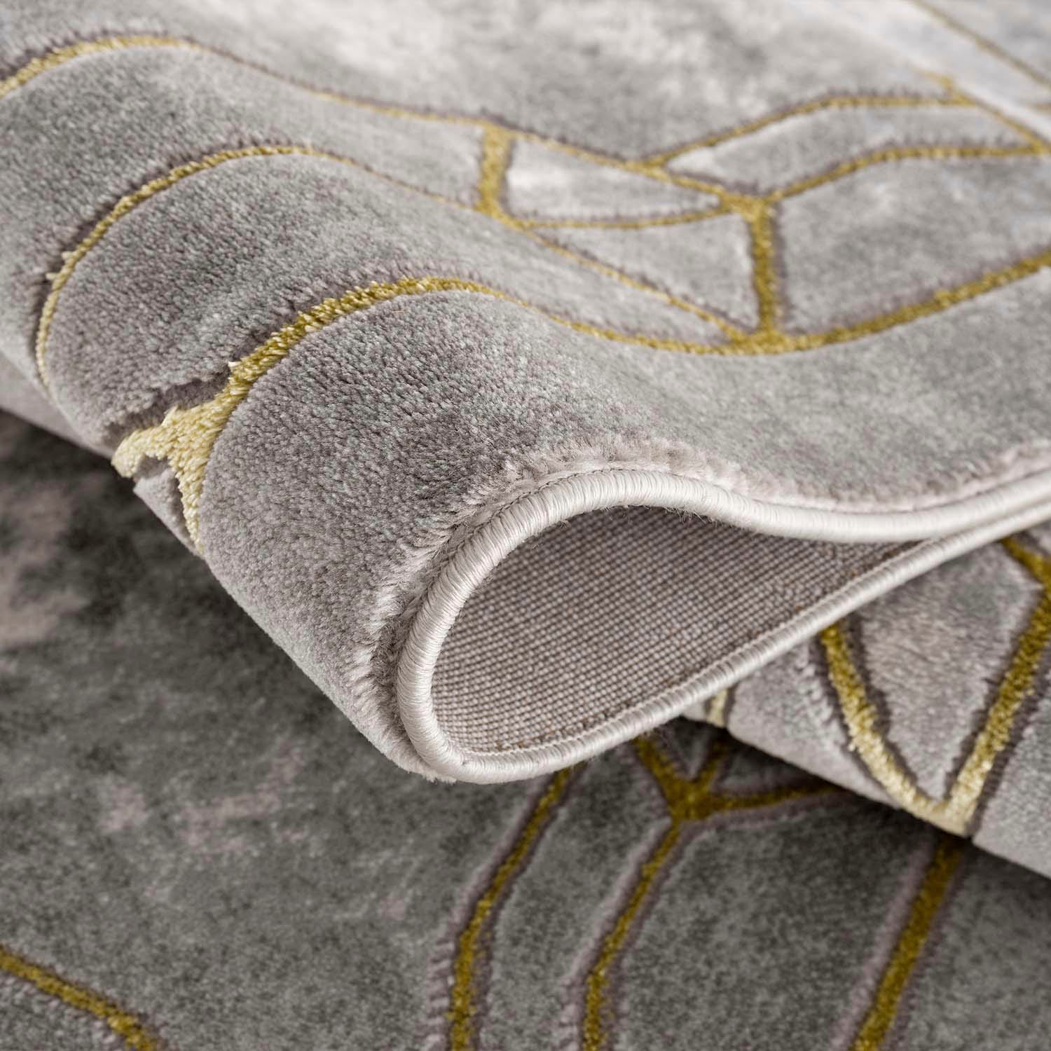 Carpet City Teppich »Noa 9337« rechteckig 11 mm Höhe Läufer, Kurzflor, Modern, Weicher Flor, Pflegeleicht, Wohnzimmer