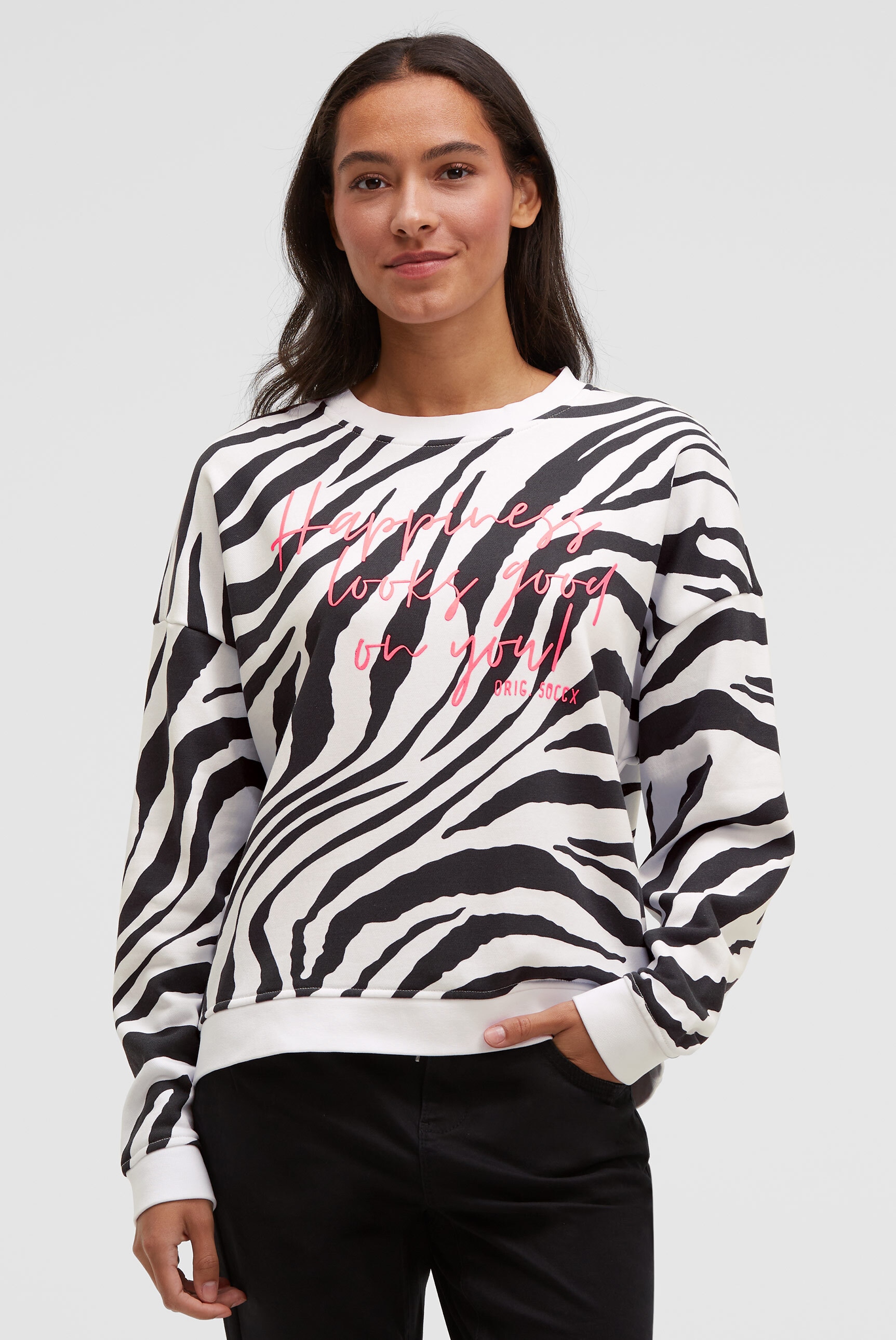 SOCCX Sweater, mit Baumwolle günstig online kaufen