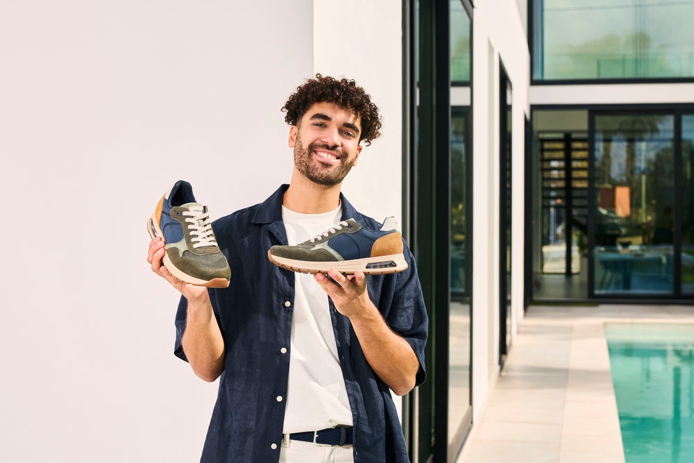 Rieker Sneaker, Schnürschuh, Halbschuh, Freizeitschuh mit gepolstertem Schaftrand