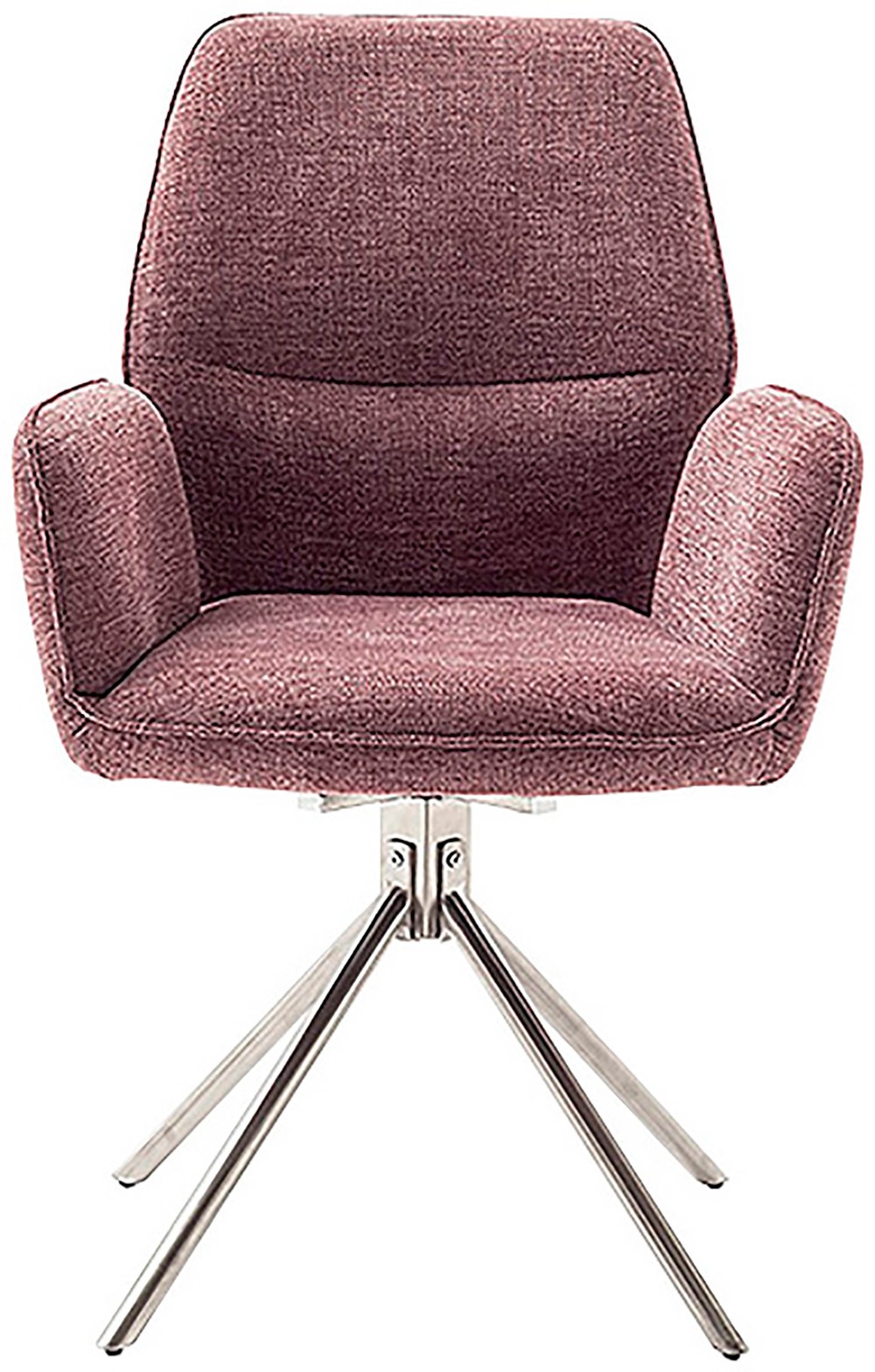 MCA furniture Esszimmerstuhl »GREYTON«, Chenille, (2er-Set), drehbar 180°, Belastbarkeit 120 kg, Sitzhöhe ca. 50 cm