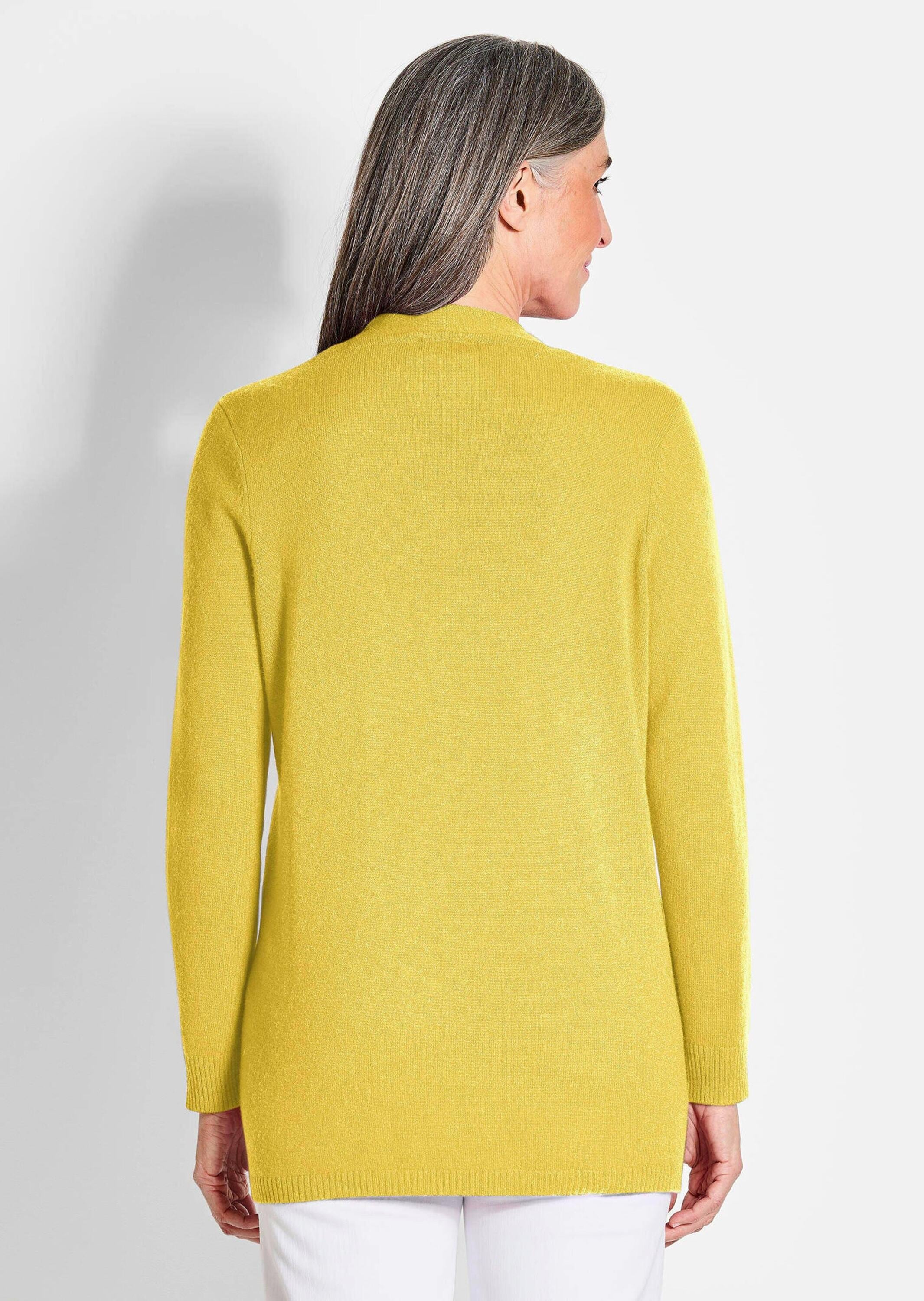 GOLDNER Strickjacke »Langarm Feinstrick-Cardigan«