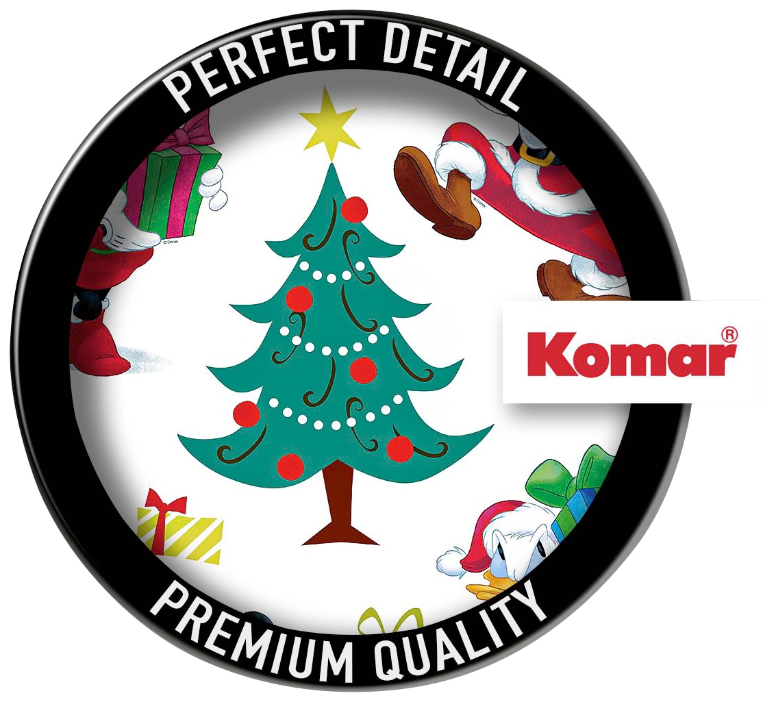 Komar Wandtattoo »Mickey Christmas Presents - Größe 50 x 70 cm« selbstklebend, Wandsticker, Kinderzimmer