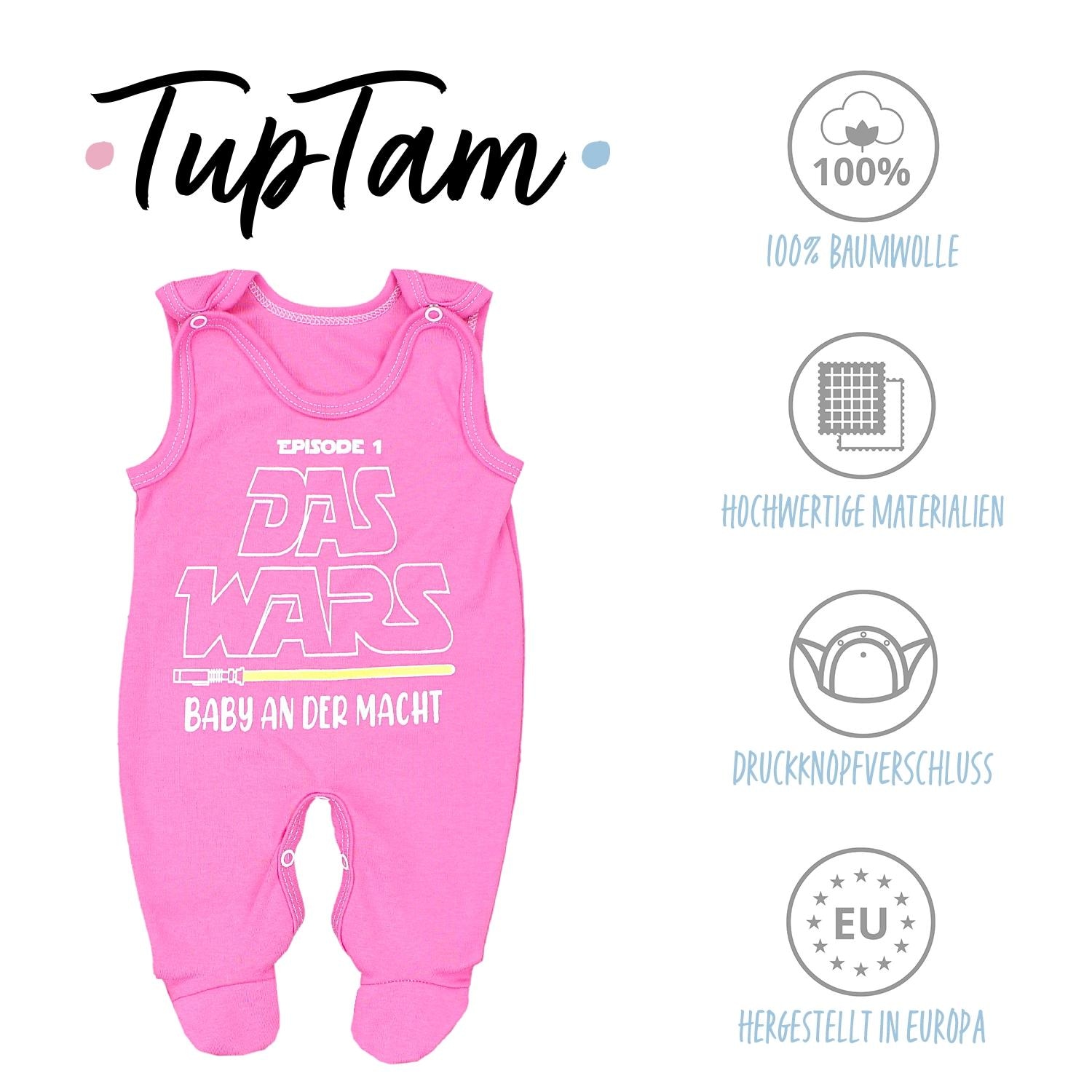 TupTam Strampler »Strampler Unisex Baby Strampler mit Spruch«