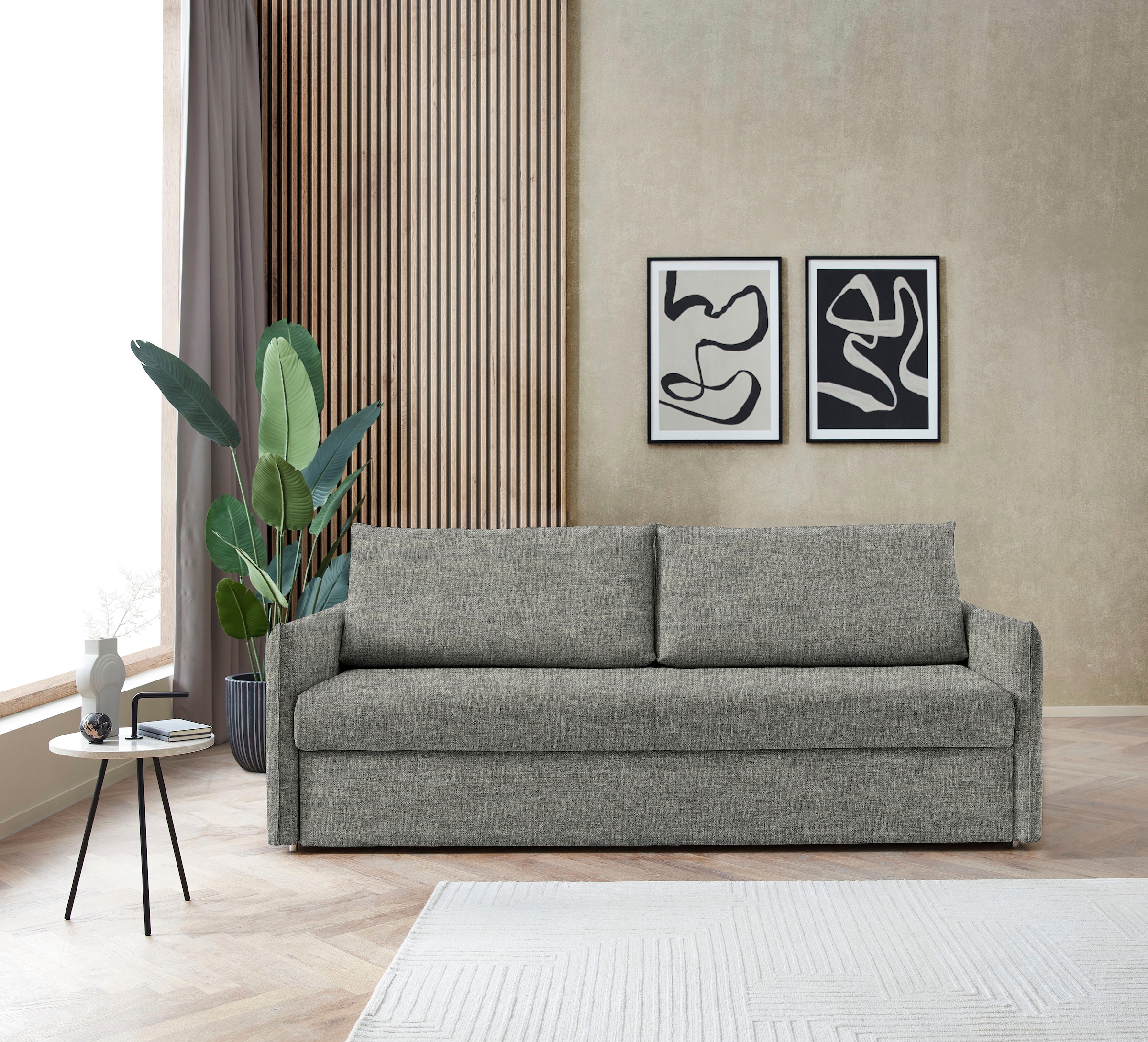 Bali Schlafsofa »Pisa«, mit 3 Matratzenarten, Lattenrost, stabiles Untergestell