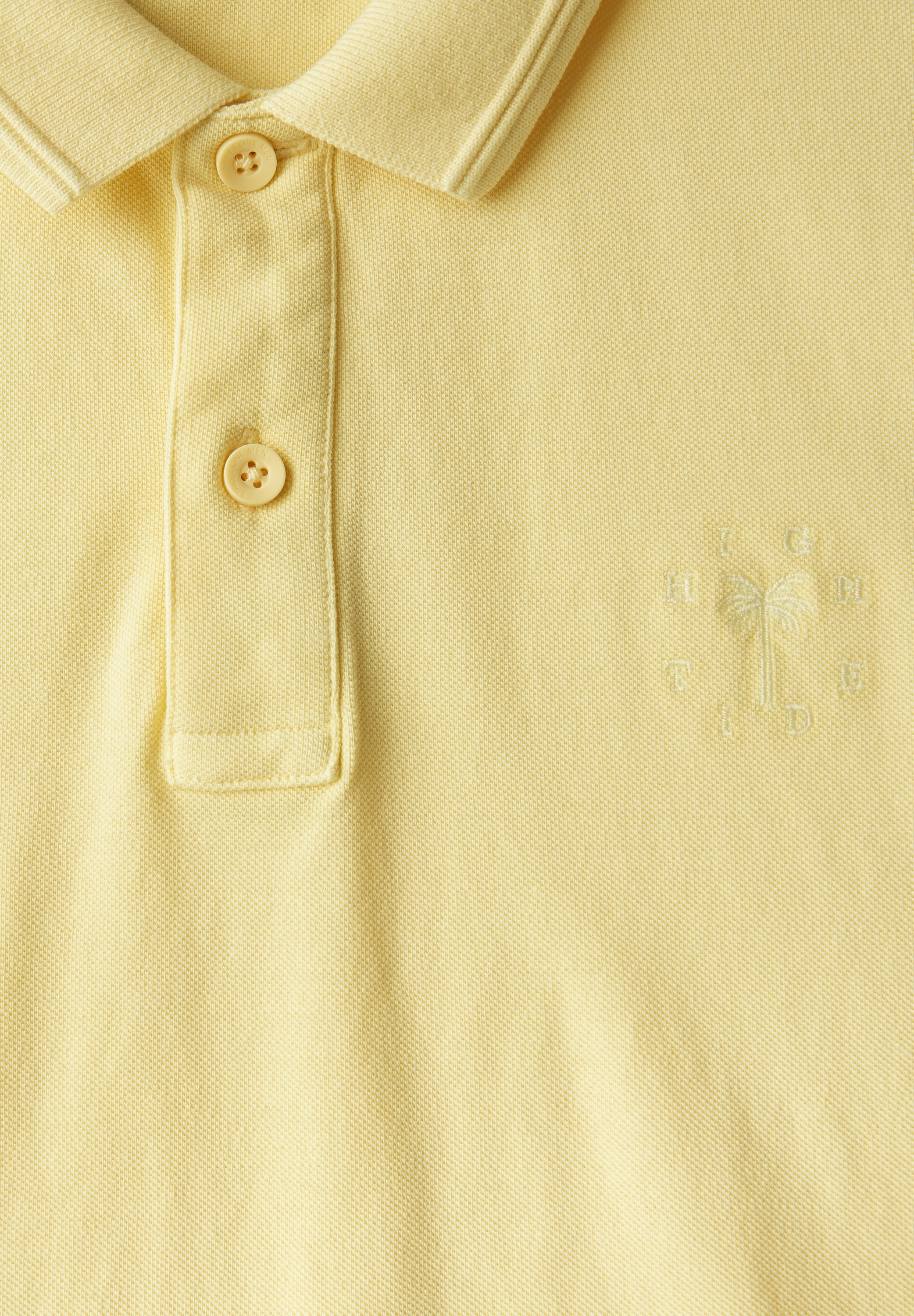 STREET ONE MEN Poloshirt, mit Seitlichen Einschlitzen am Saum