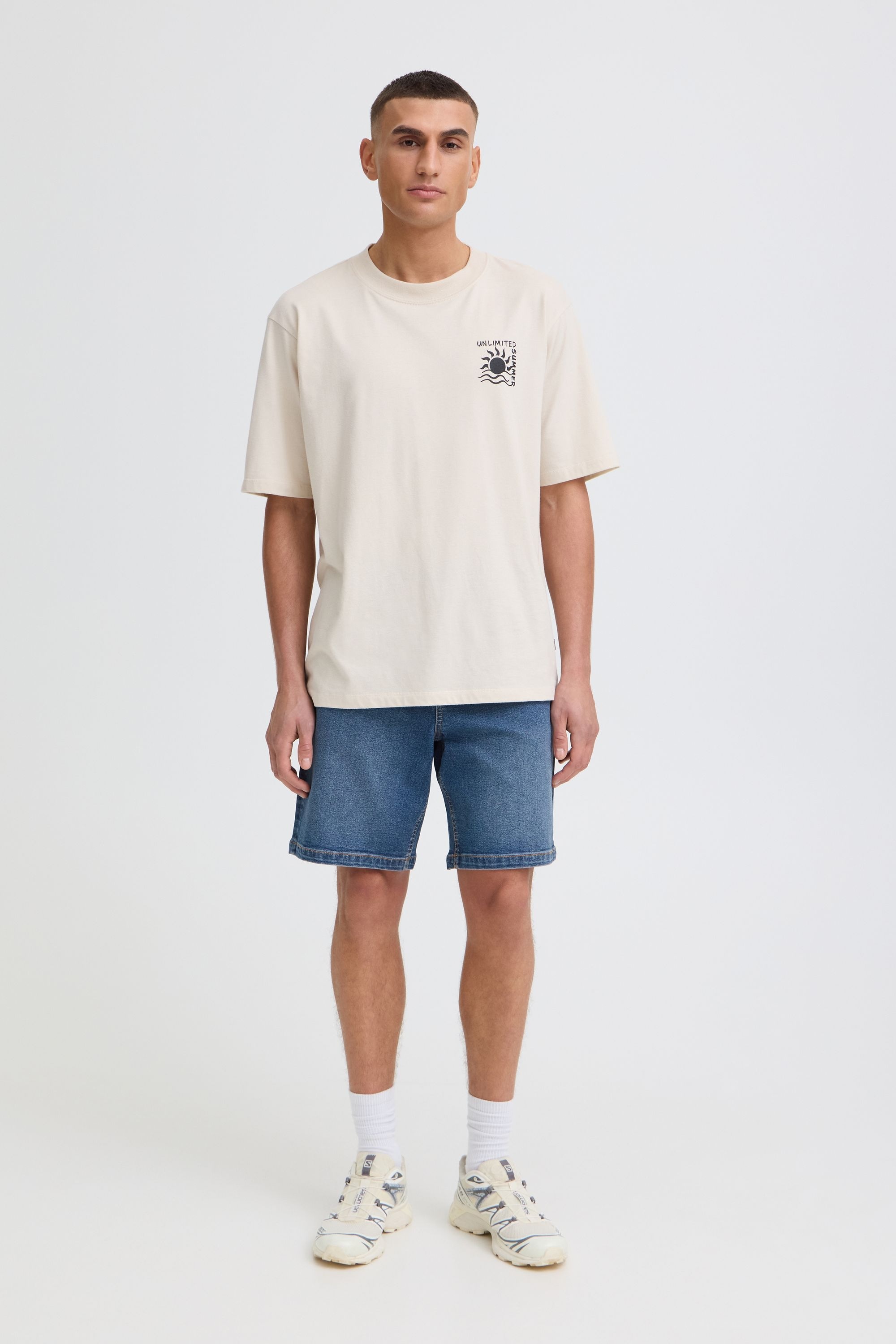 Solid Jeansshorts "Shorts SDPayton Straight Fit" günstig online kaufen