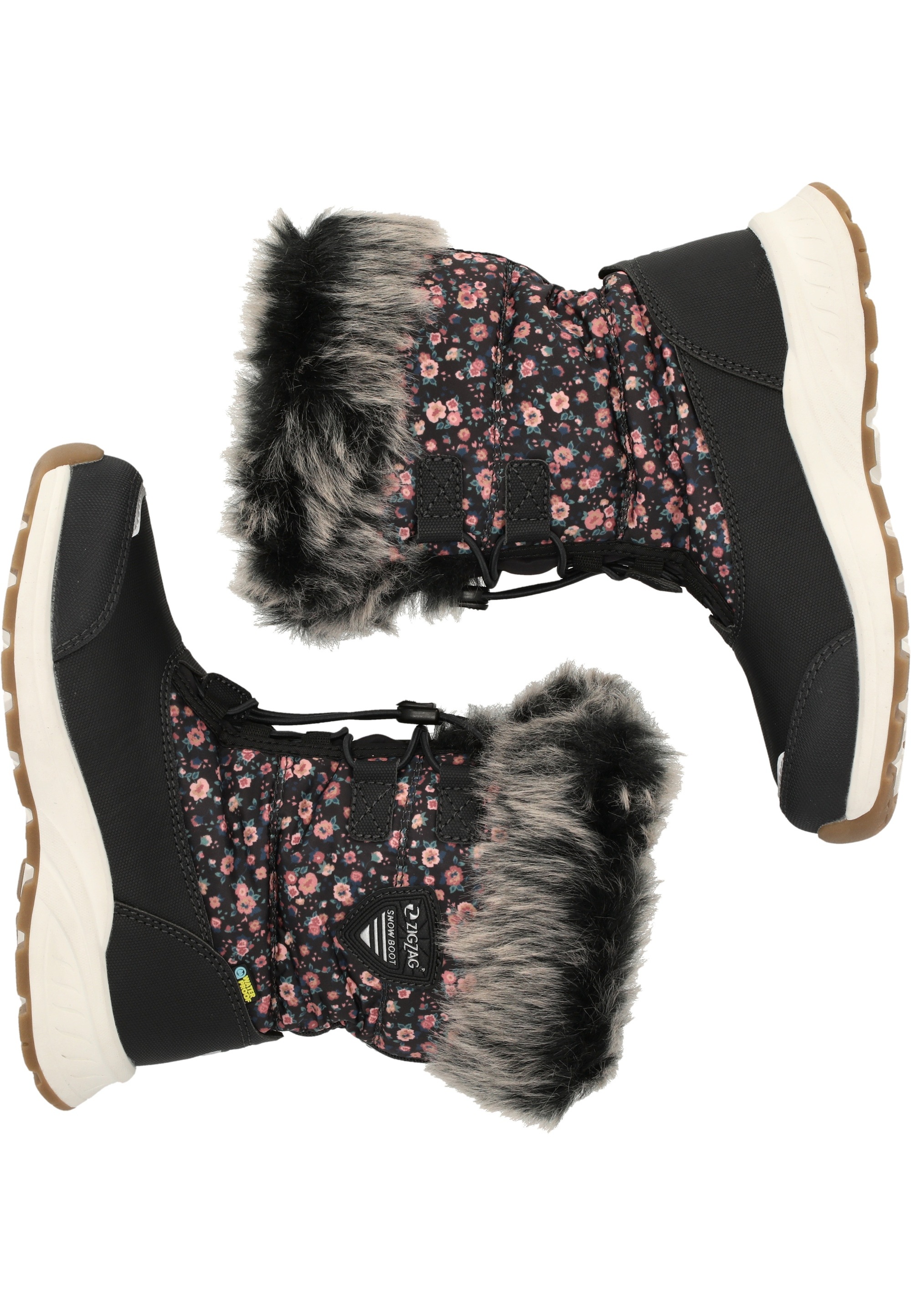 ZIGZAG Stiefel »Wesend«, mit bequemem Kunstfellbesatz und Allwetterprofil
