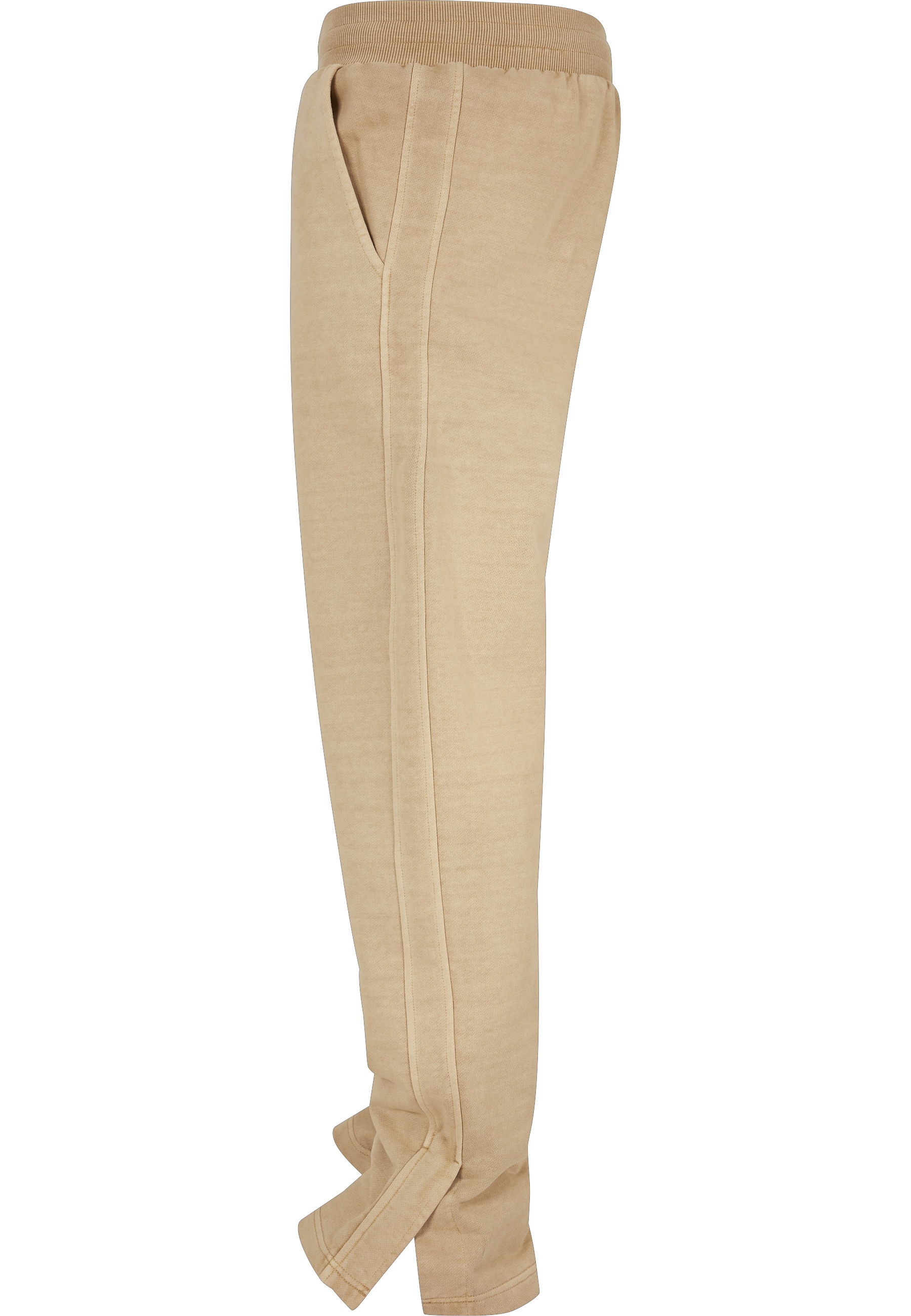 URBAN CLASSICS Jogginghose »Urban Classics Herren Heavy Terry Garment Dye Slit Sweatpants«