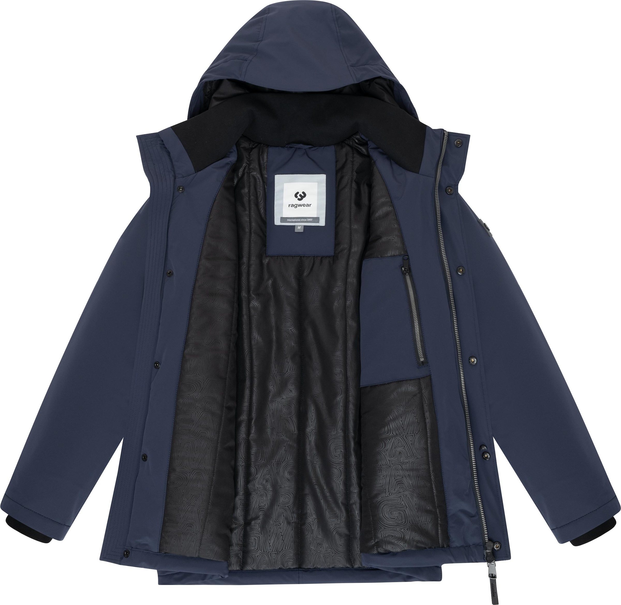 Ragwear Outdoorjacke »Saqon YOUMODO«, mit Kapuze, Wasserfeste Herren Jacke mit Kapuze
