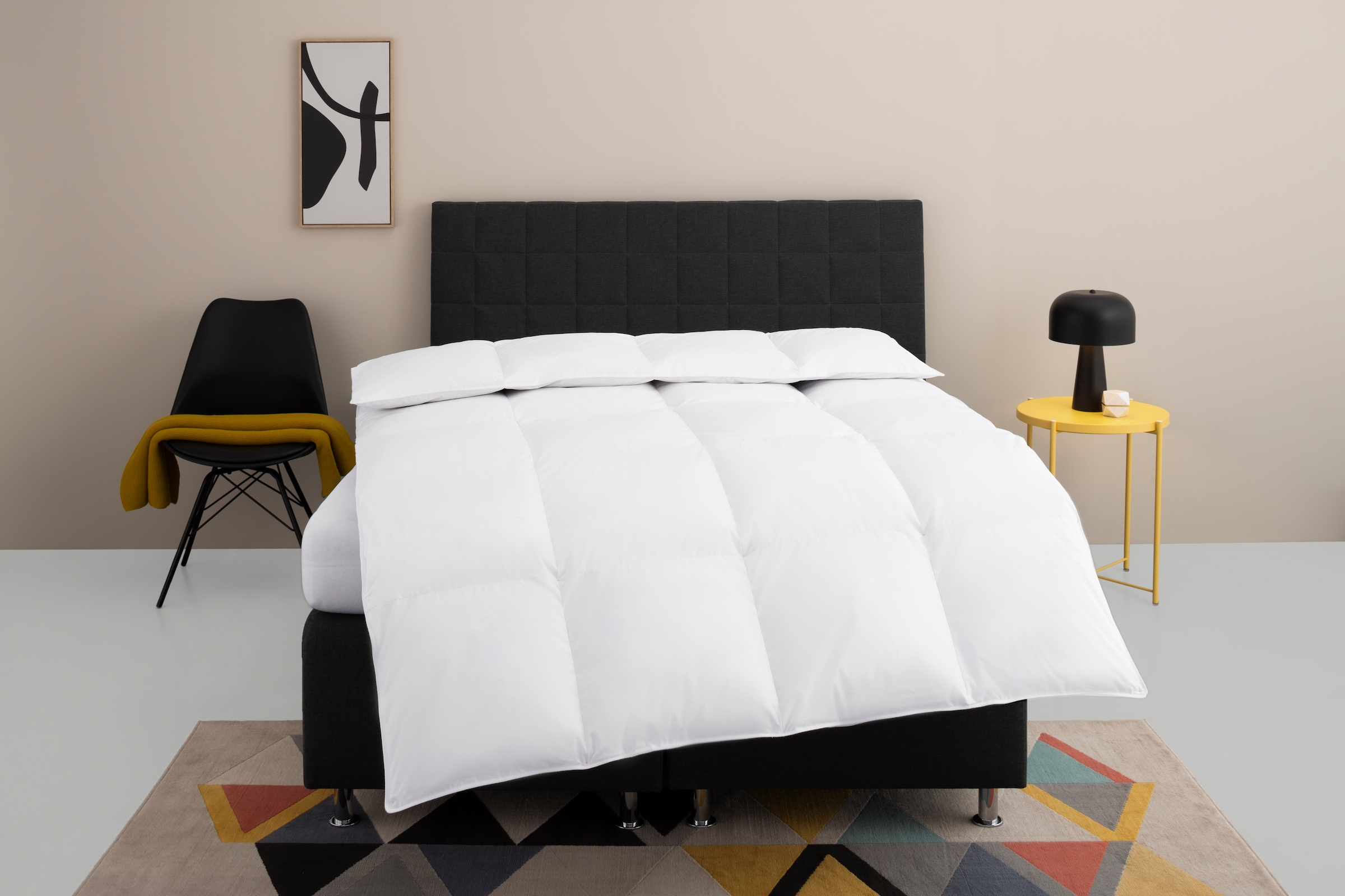 my home Daunenbettdecke "Nobyn, Bettdecke 135x200 cm und 155x220 cm" warm F günstig online kaufen