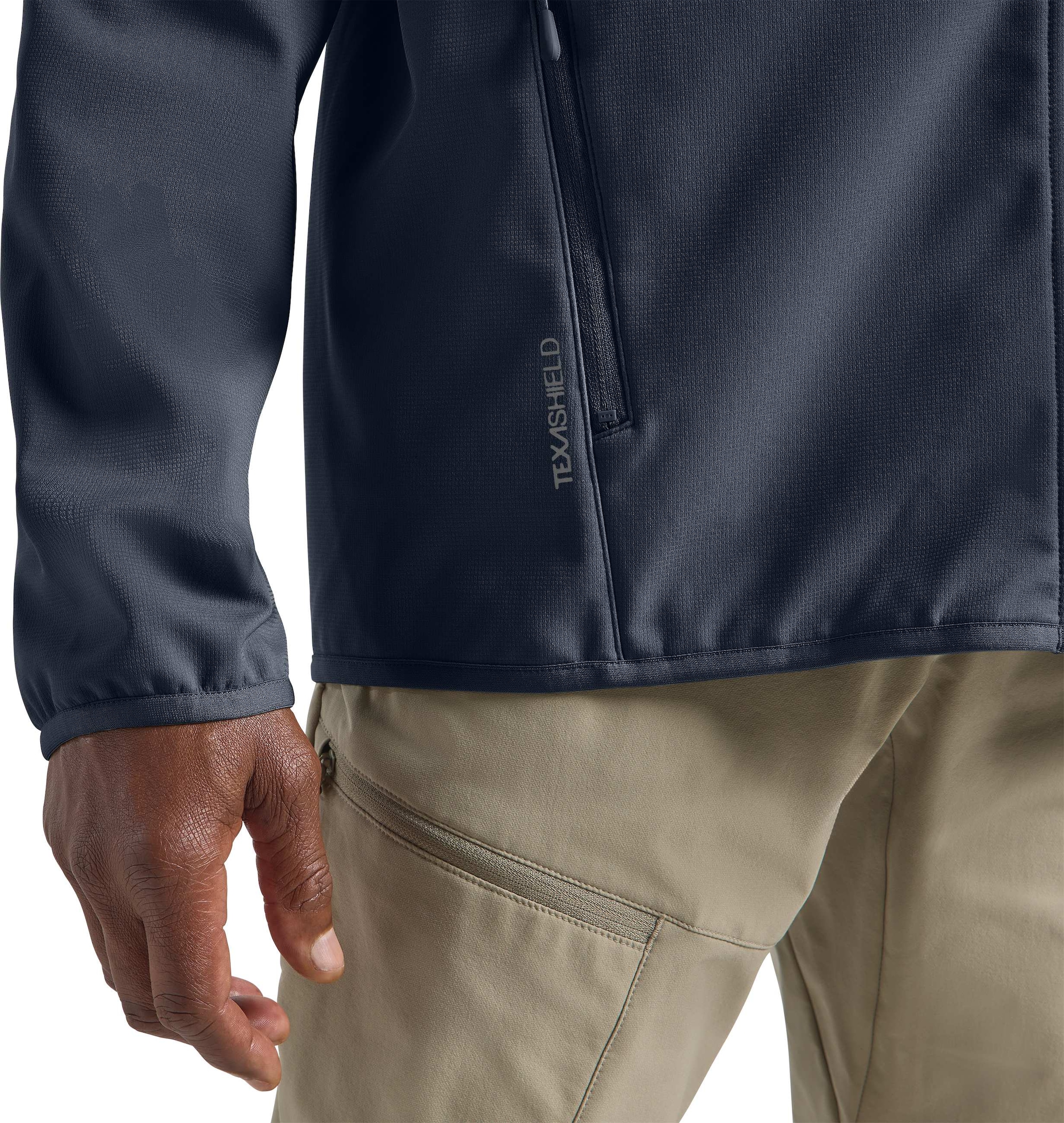 Jack Wolfskin Softshelljacke »BORNBERG HOODY M«, mit Kapuze