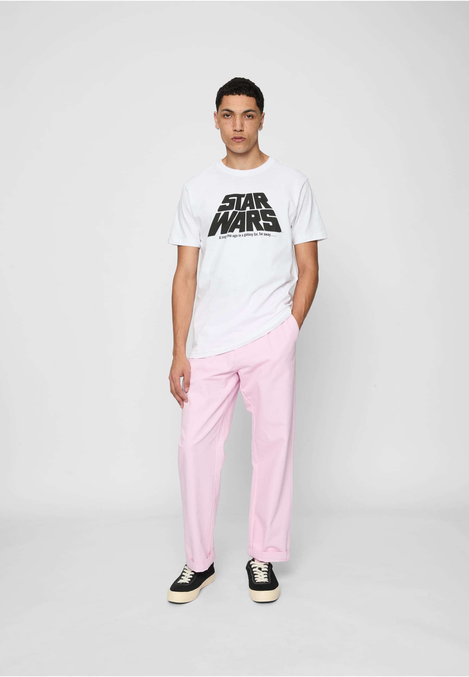 Merchcode T-Shirt »Merchcode Herren Star Wars Original Logo Tee«, (1 tlg.)