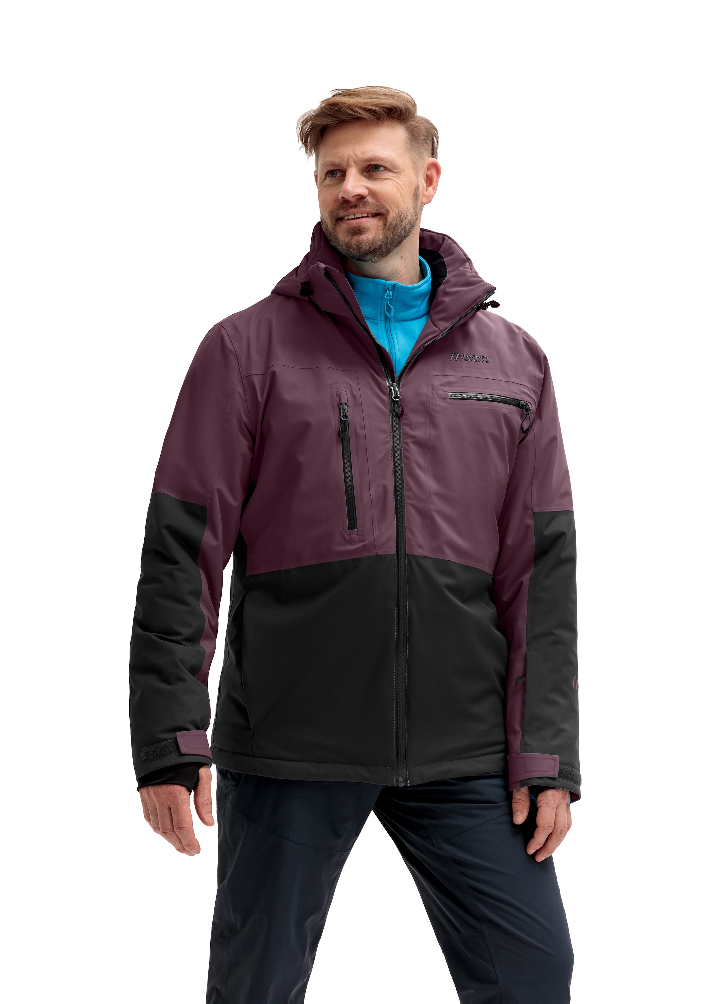 Maier Sports Skijacke »Roccarasa M« Herren Winterjacke wasserdicht u. atmungsaktiv