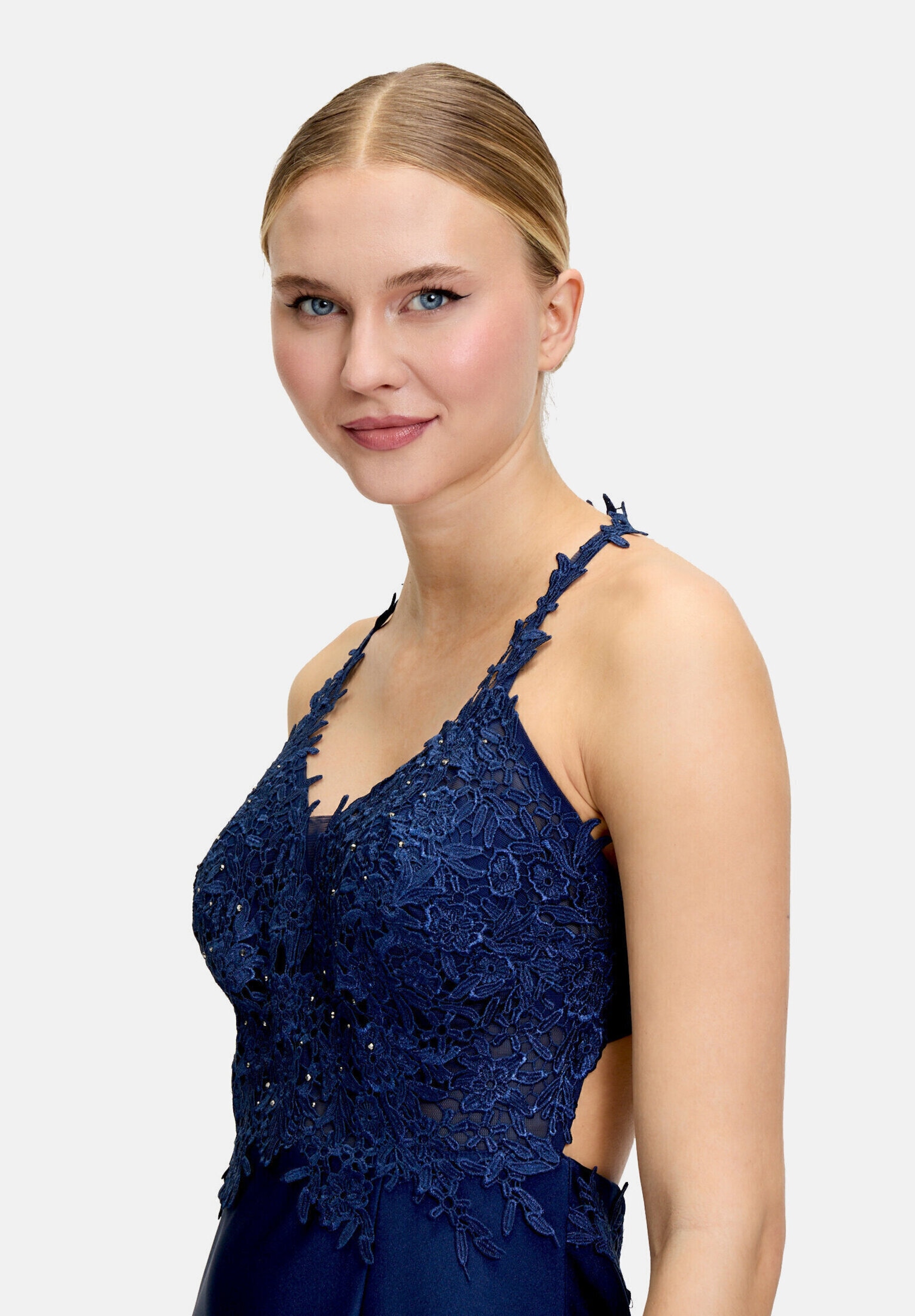 Vera Mont Abendkleid »Damen mit Strass« Ohne Tasche Rückenfrei