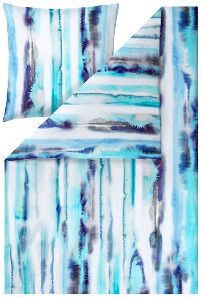 Estella Bettwäsche »Oscar« 2 tlg. Feiner Seersucker aus 100% Baumwolle