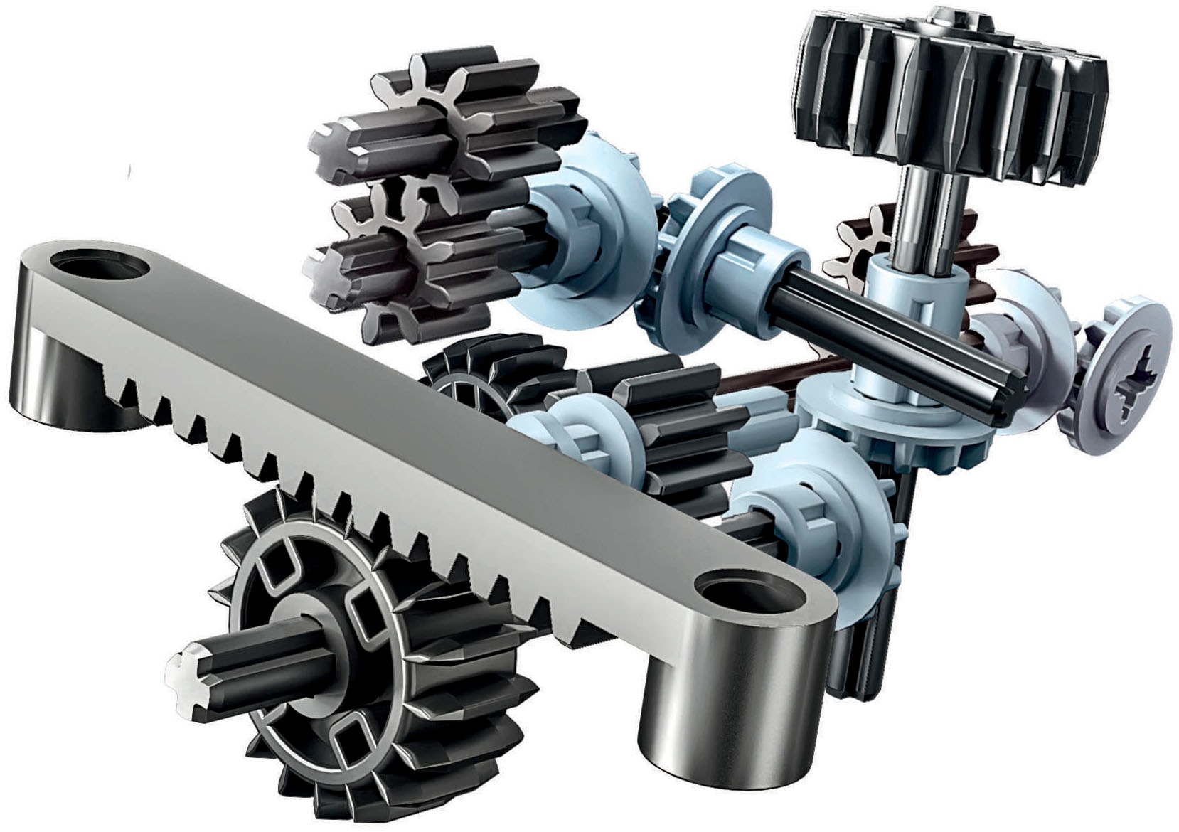 Clementoni® Modellbausatz »Mechanik Labor, Monster Truck« Made in Europe