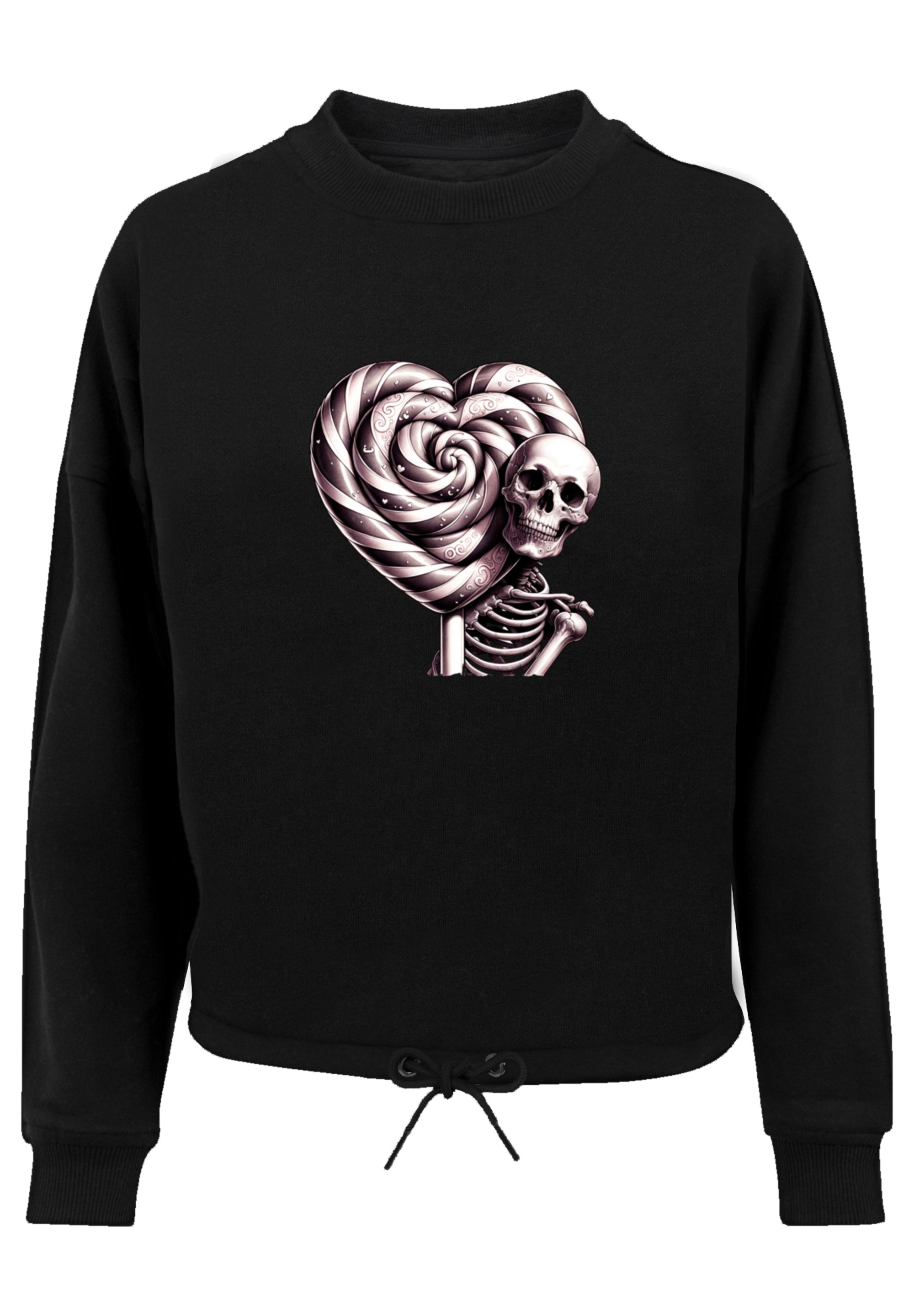 F4NT4STIC Sweatshirt »Süße Süßigkeiten Herzform Liebe«, Premium Qualität