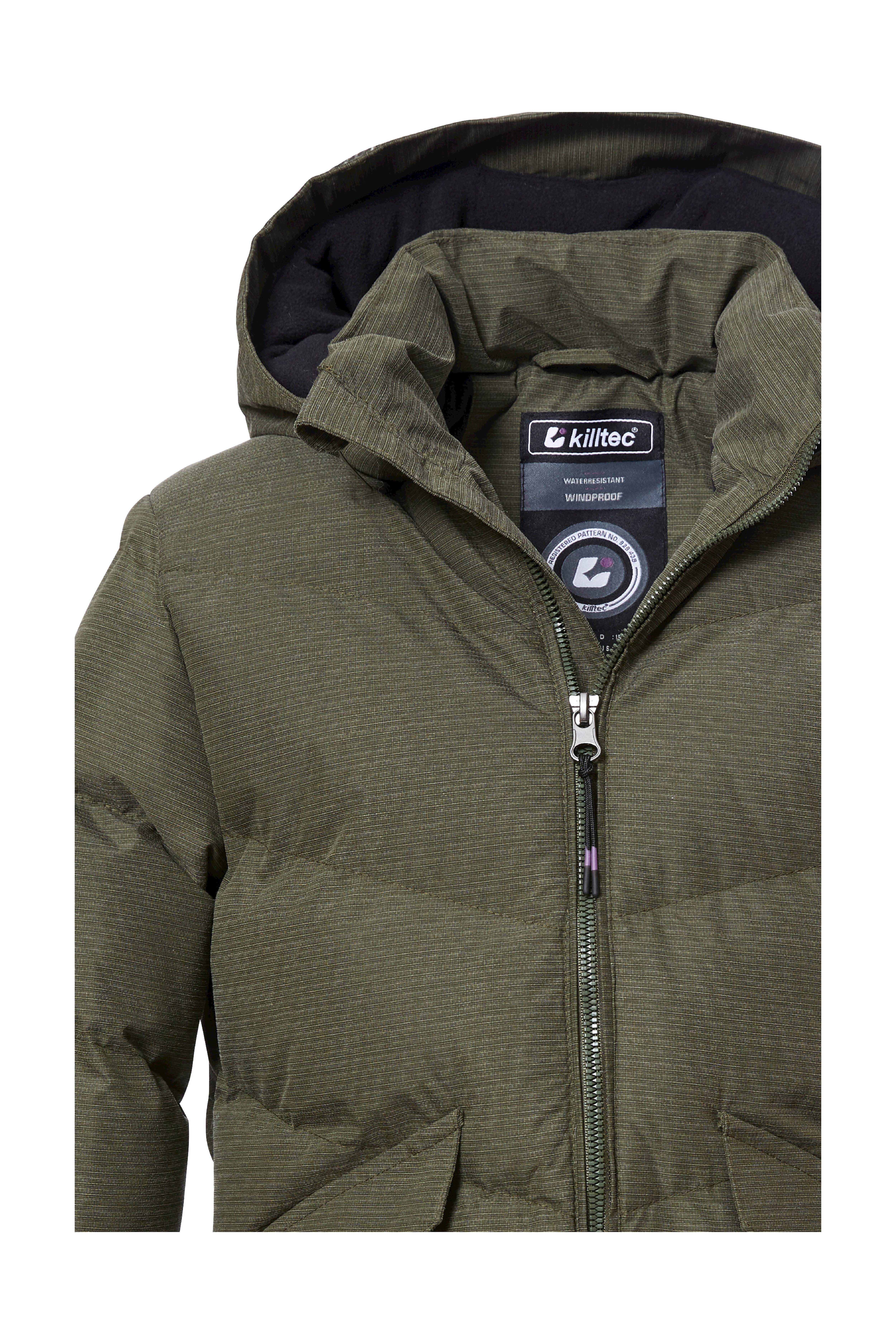 Thumbnail - Killtec Steppmantel "KOW 167 GRLS QLTD CT", Wasserabweisender Mädchenmantel mit verstellbarer Kapuze und Fleece